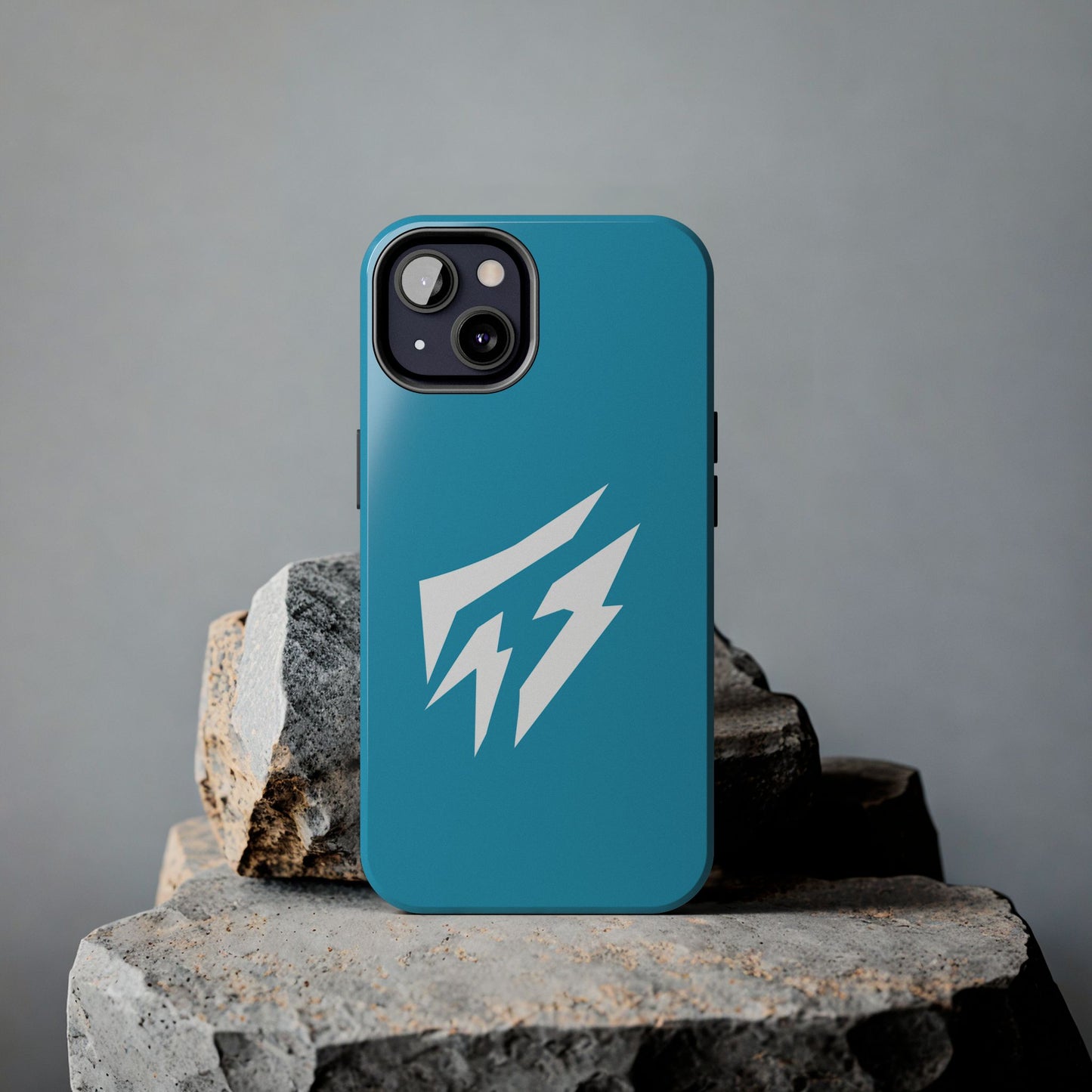 Flashlander Thunders Tough Phone Cases for all Iphone and Samsung Galaxy Blue Aqua Turquoise