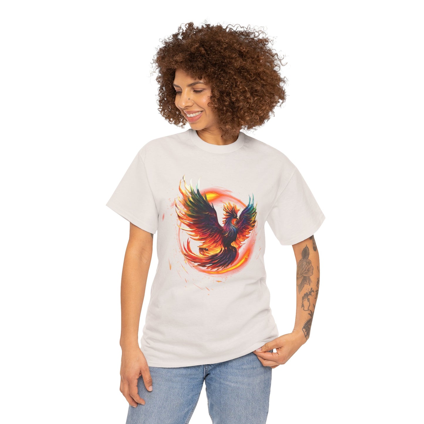 Phoenix Rising from Ashes Flashlander Gym Shirt