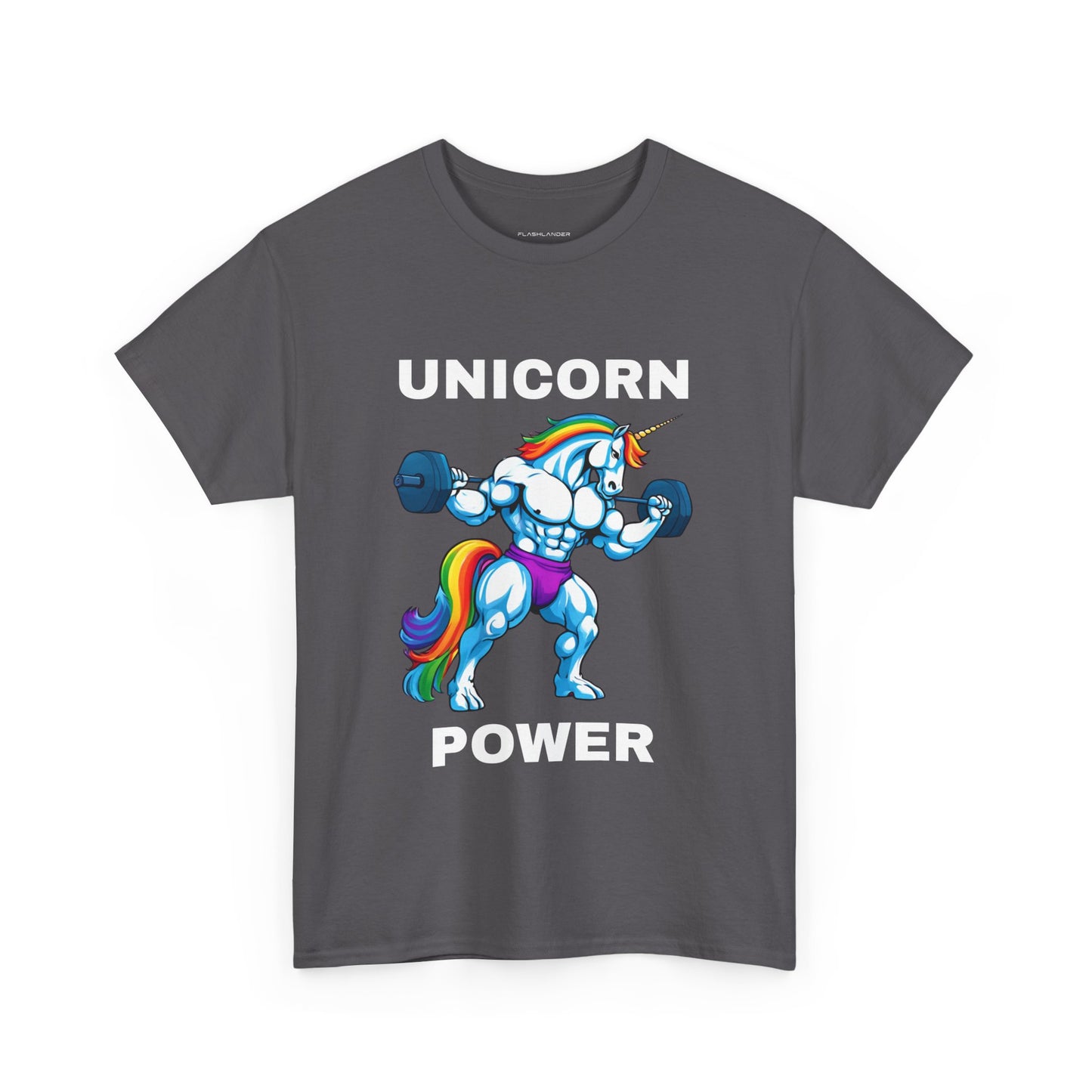 Muscle Unicorn Power  - Flashlander Gym Shirt