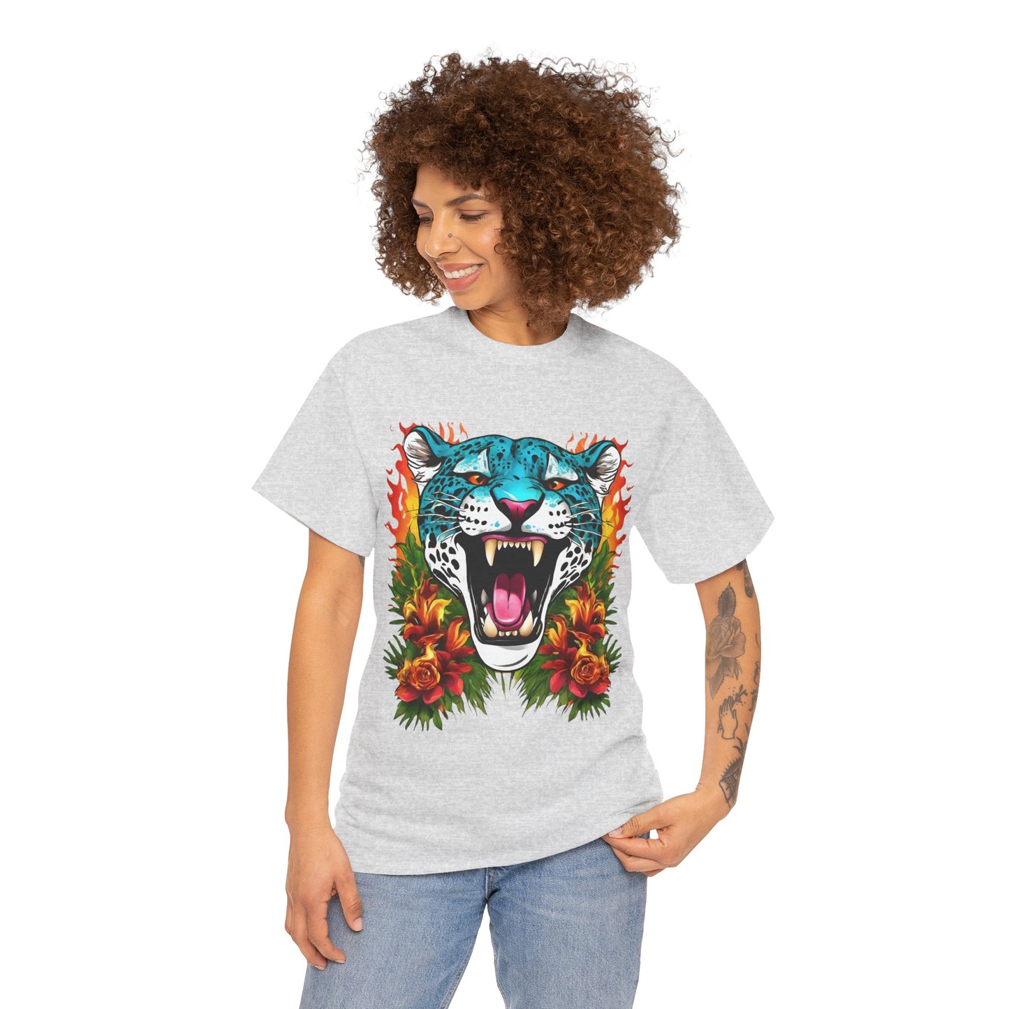 Vintage Jaguar Tattoo - Flashlander Gym Shirt