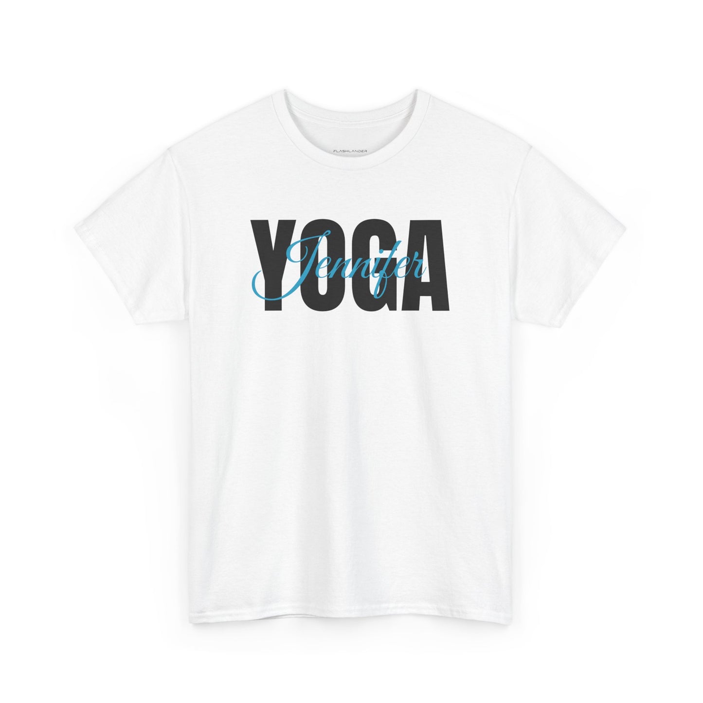 Personalized Yoga Shirt with Custom Name - Flashlander Gym Tee