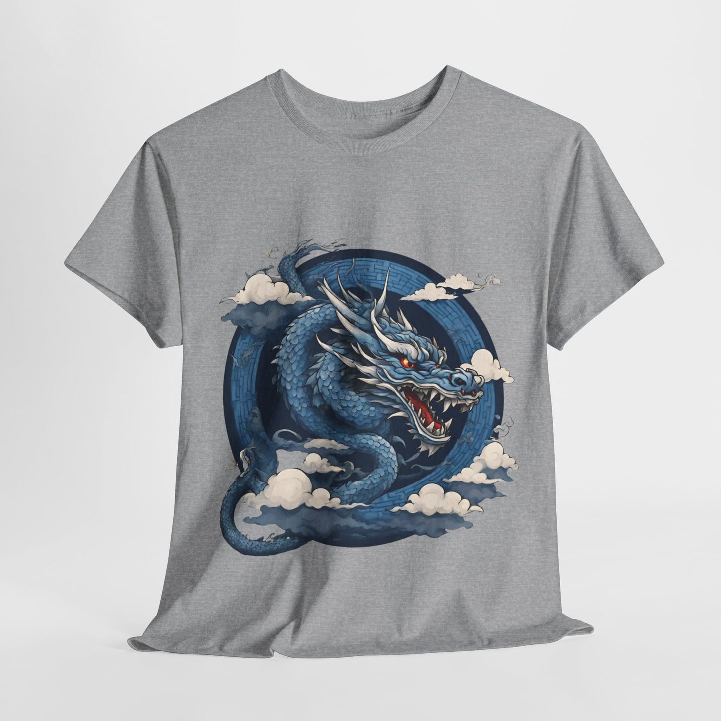 Dragon bleu japonais - T-shirt de sport Flashlander