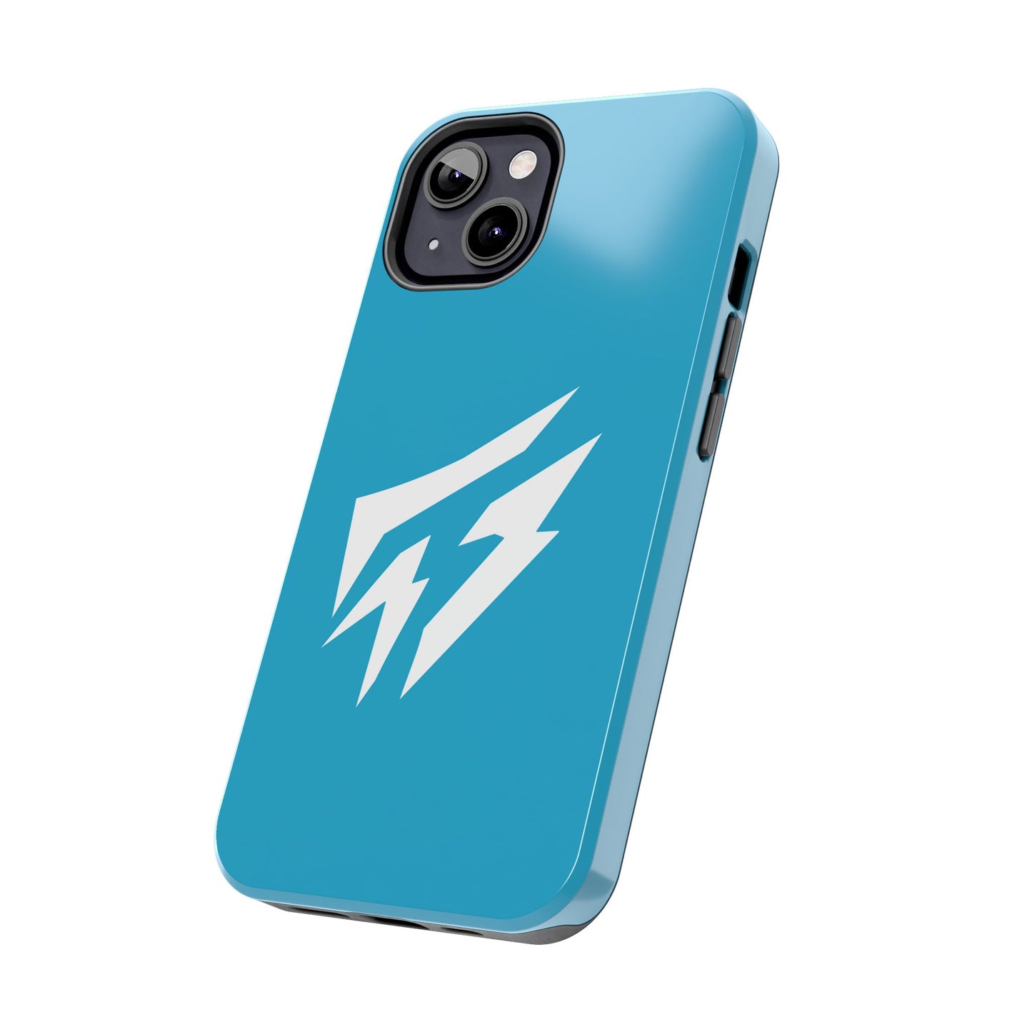 Flashlander Thunders Tough Phone Cases for all Iphone and Samsung Galaxy Blue Aqua Turquoise