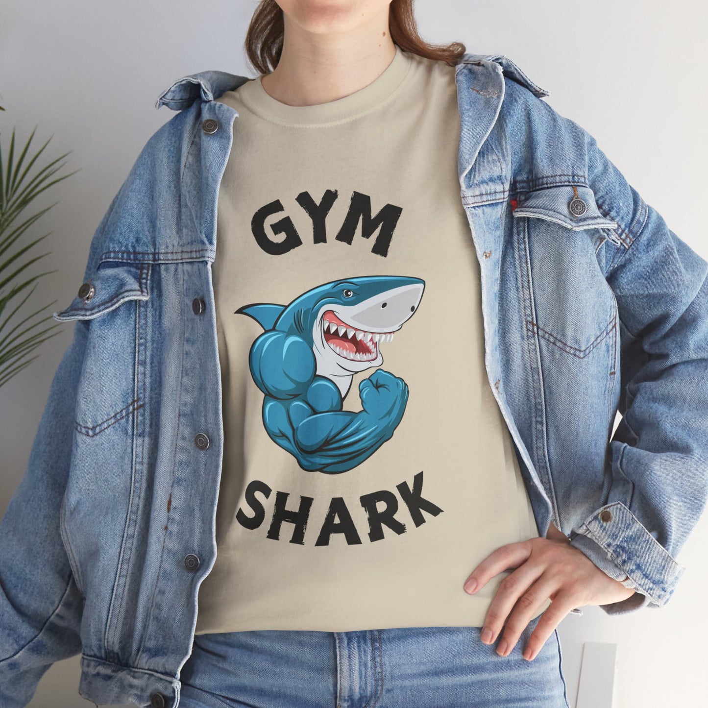 Muscle Gym Shark Bodybuilder Shirt - Flashlander