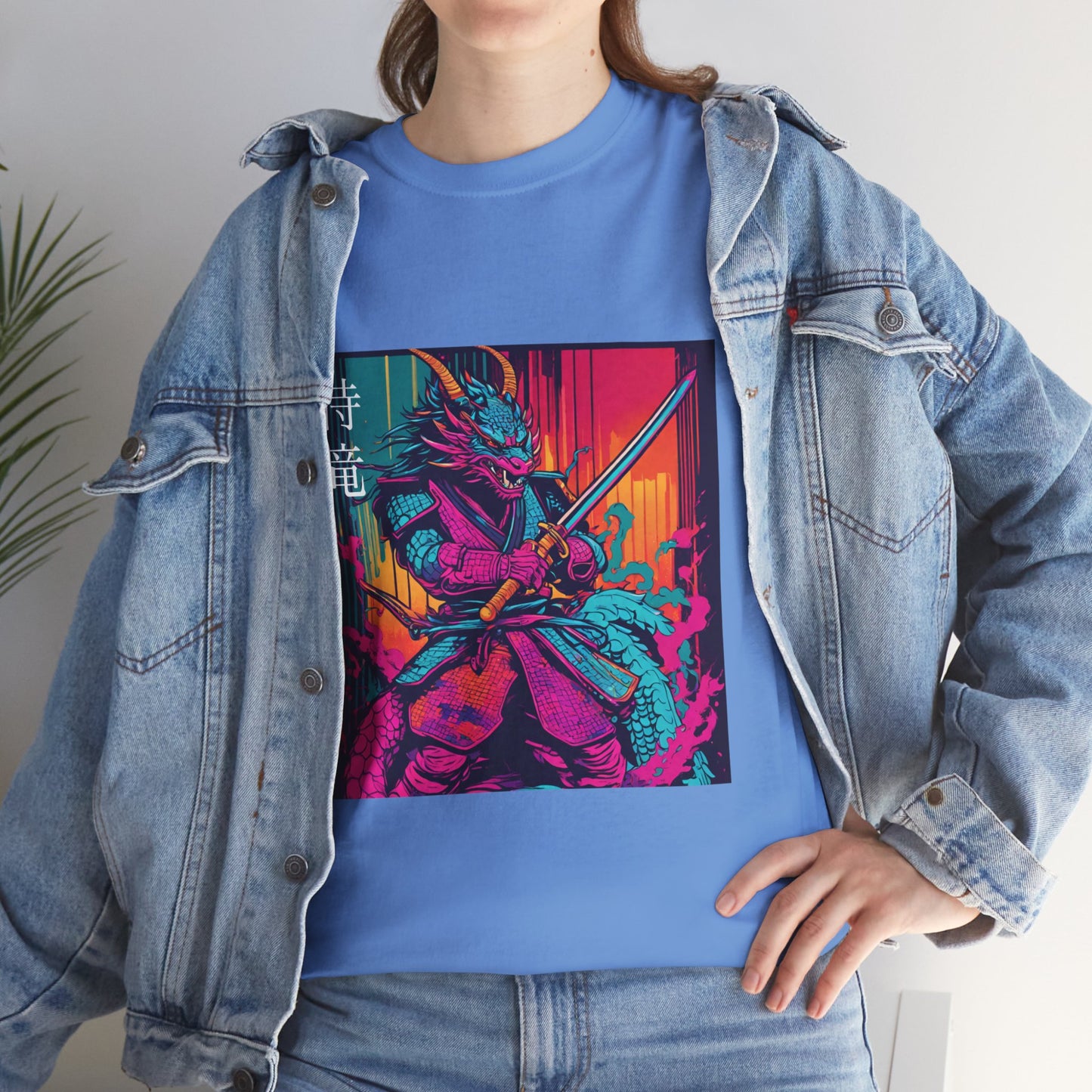 Dragon Samurai Pop Art - Flashlander Gym Shirt