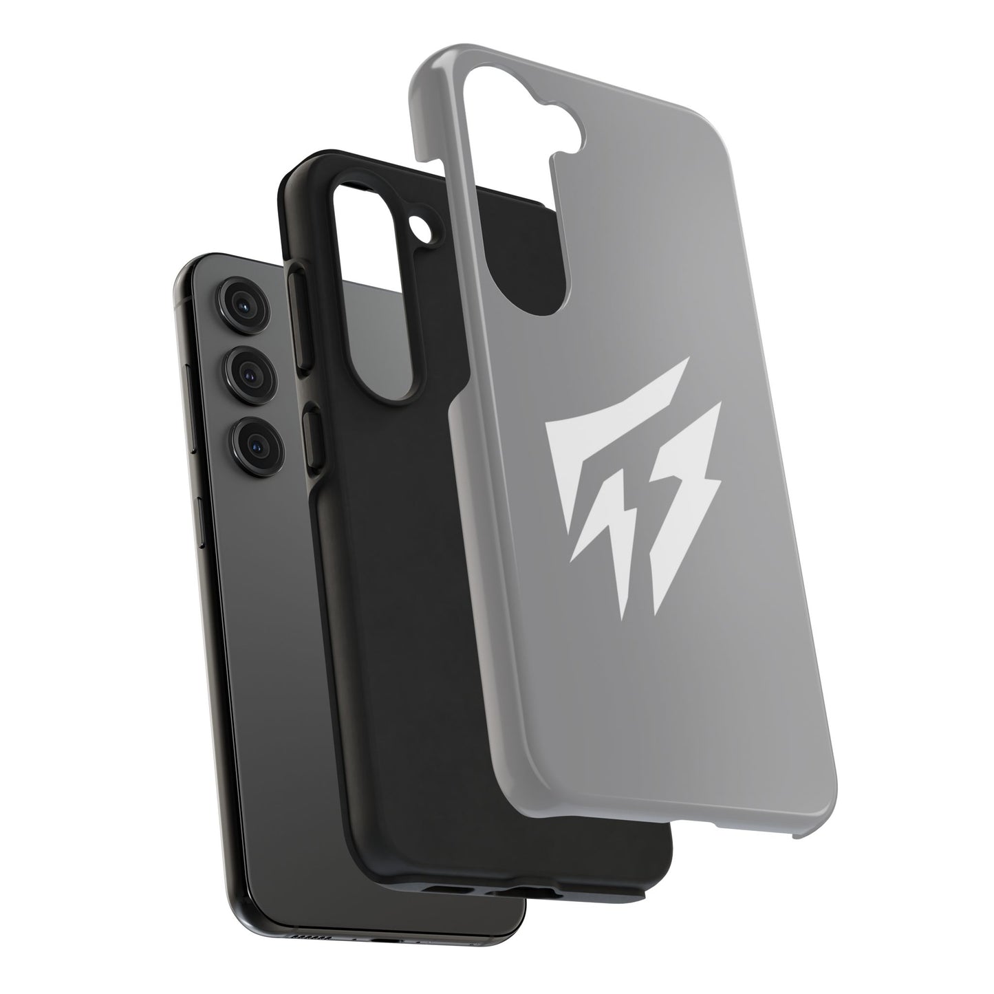 Flashlander Thunders Tough Phone Cases for all Iphone and Samsung Galaxy Grey