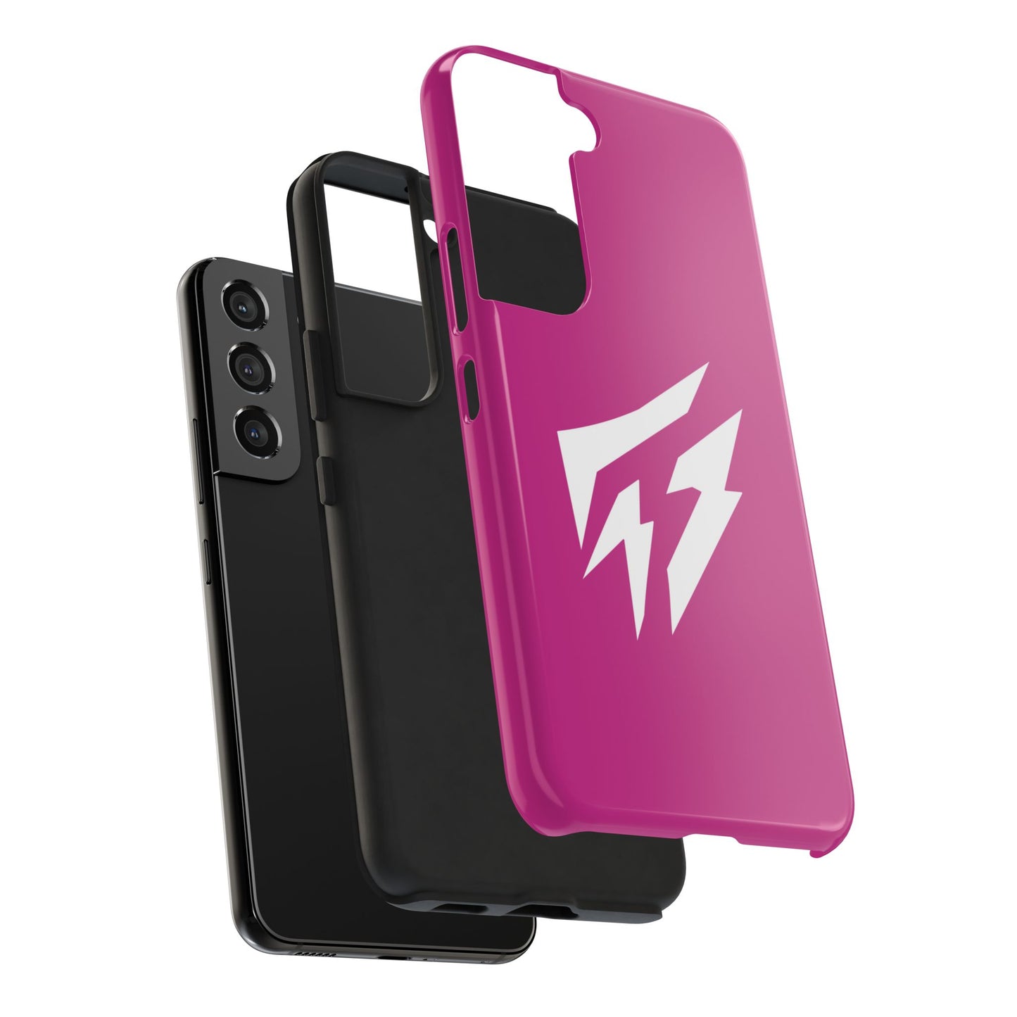 Flashlander Thunders Tough Phone Cases for all Iphone and Samsung Galaxy Dark Pink