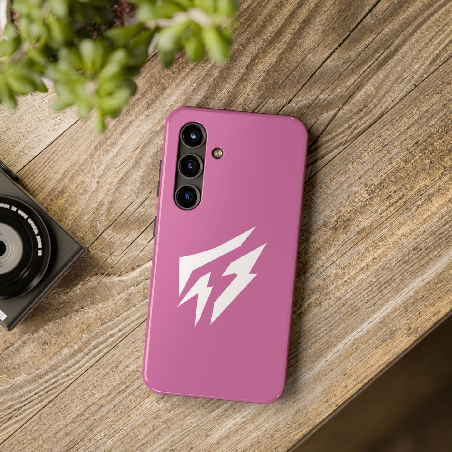 Flashlander Thunders Tough Phone Cases for all Iphone and Samsung Galaxy Light Pink