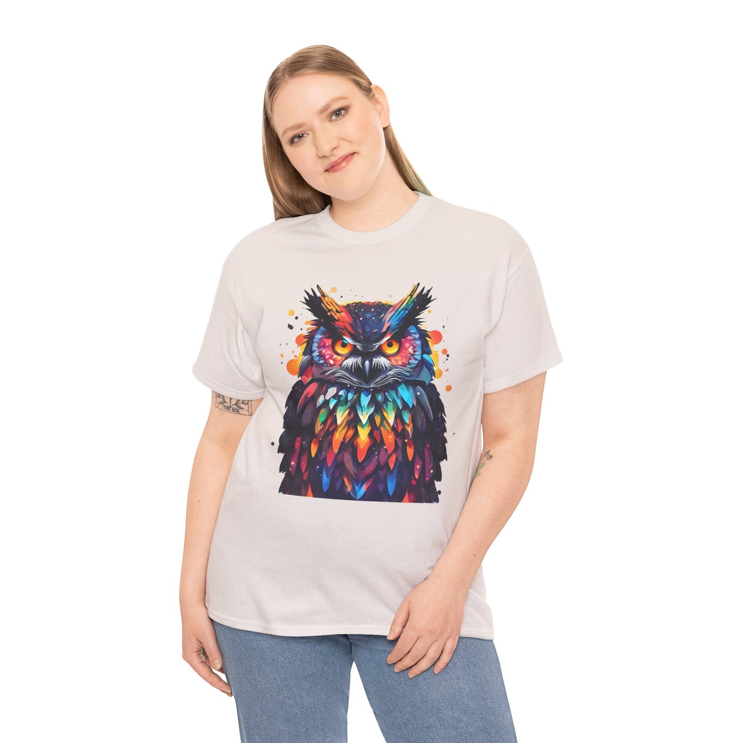 Owl Feathered Symphony Flashlander Gym Shirt