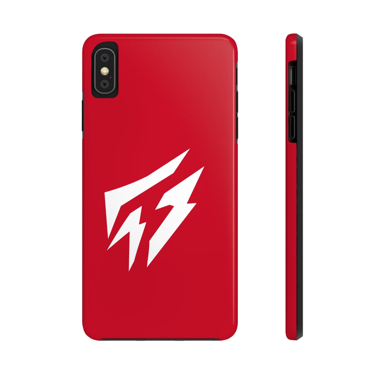 Flashlander Thunders Tough Phone Cases for all Iphone and Samsung Galaxy Dark Red