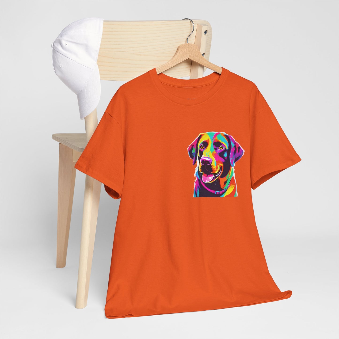 Pop Art Lab Dog in the Heart Flashlander Gym Shirt