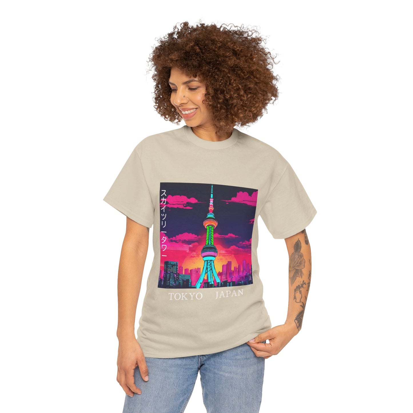 Tour Tokyo Skytree - T-shirt de sport Flashlander