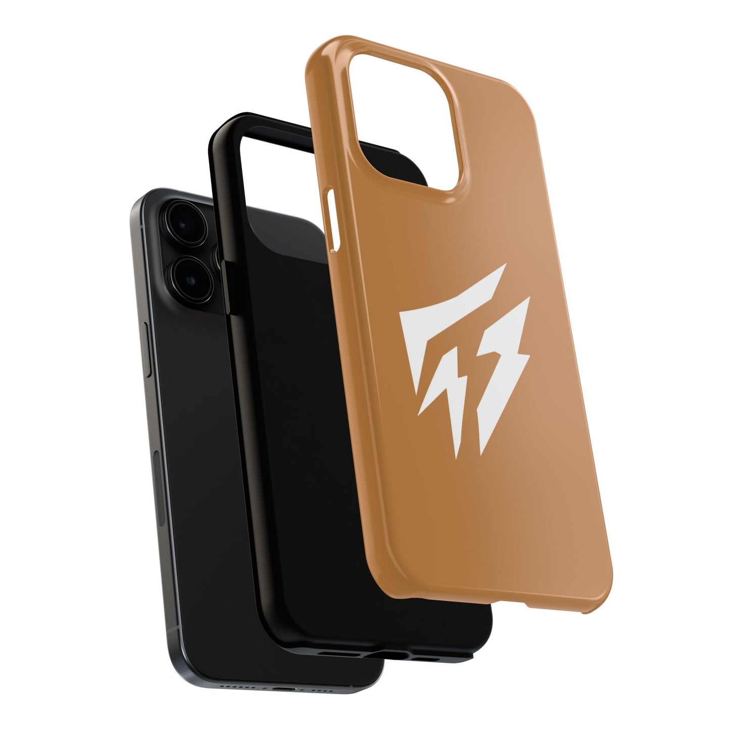 Flashlander Thunders Tough Phone Cases for all Iphone and Samsung Galaxy Light Brown