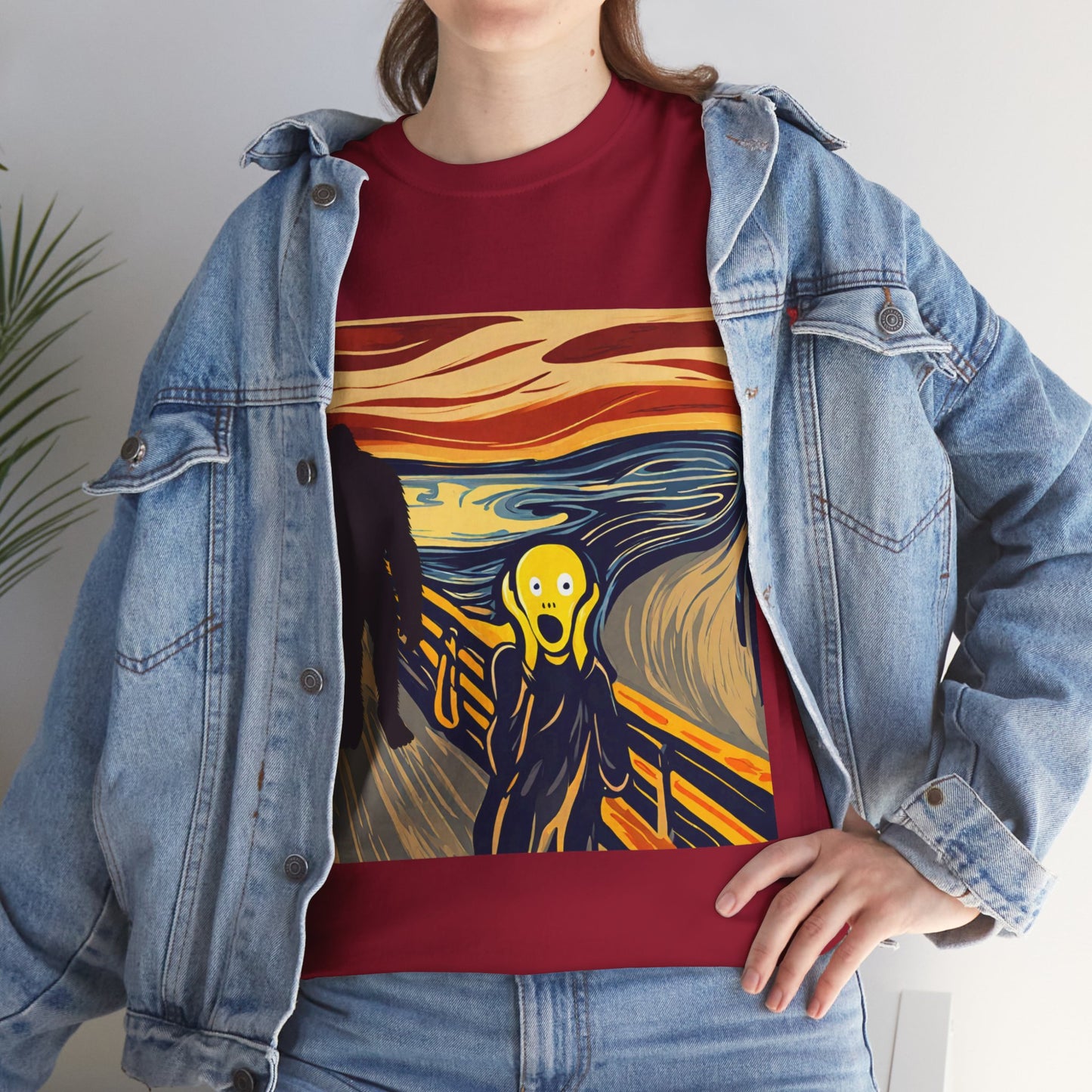 The Scream Meets Bigfoot A Startling Encounter - Flashlander Gym Shirt