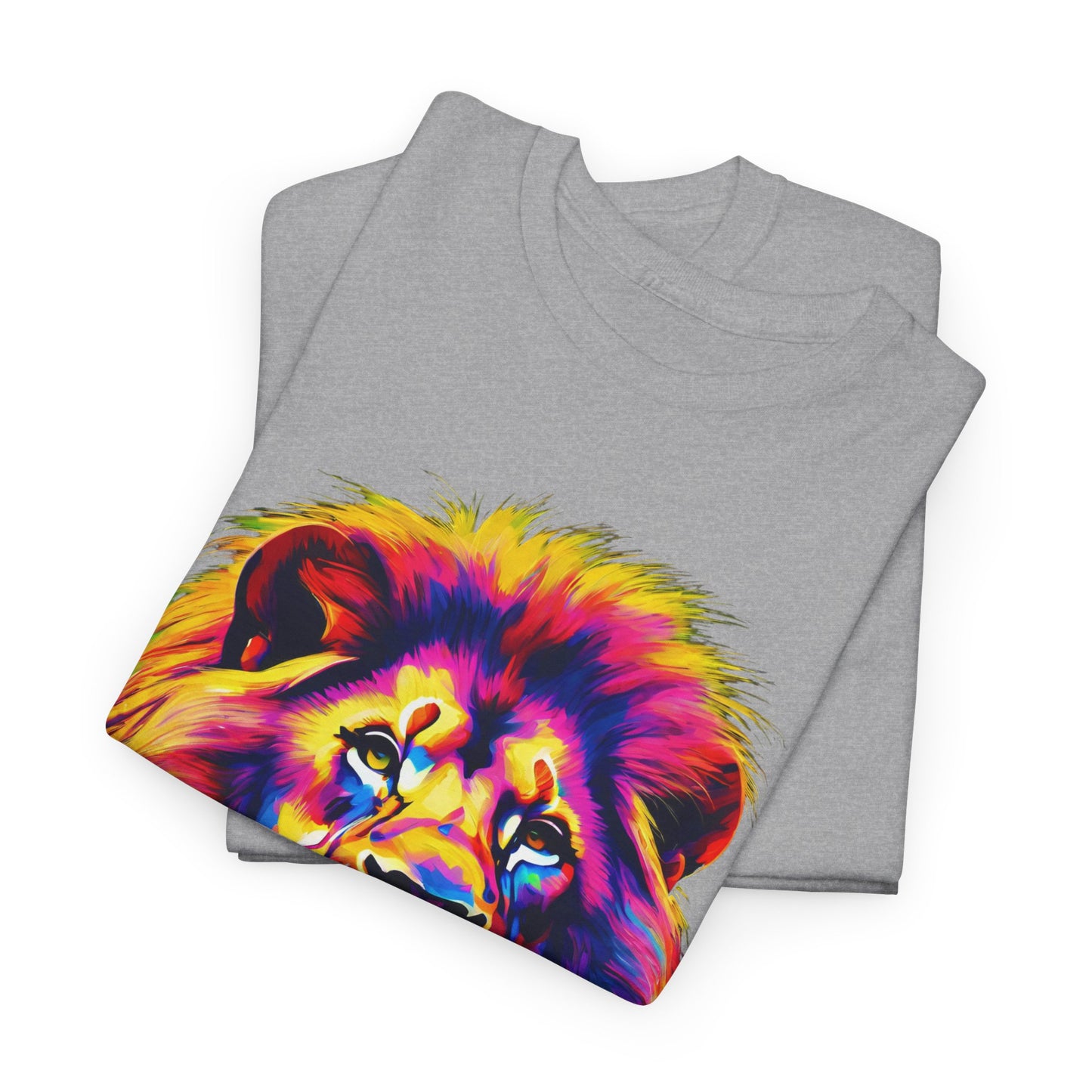 Lion Art Pop T-Shirt Flashlander