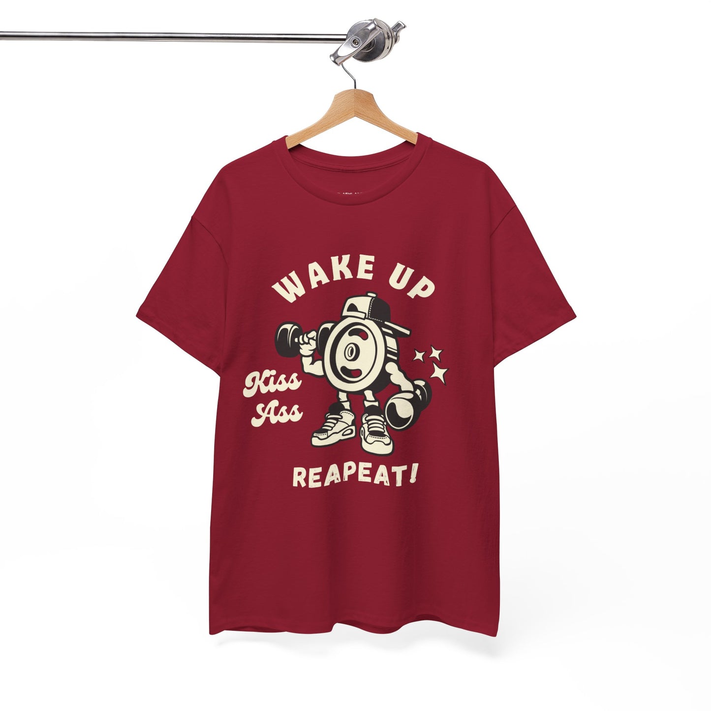 Wake Up Kiss Ass Reapeat - Flashlander Gym Shirt