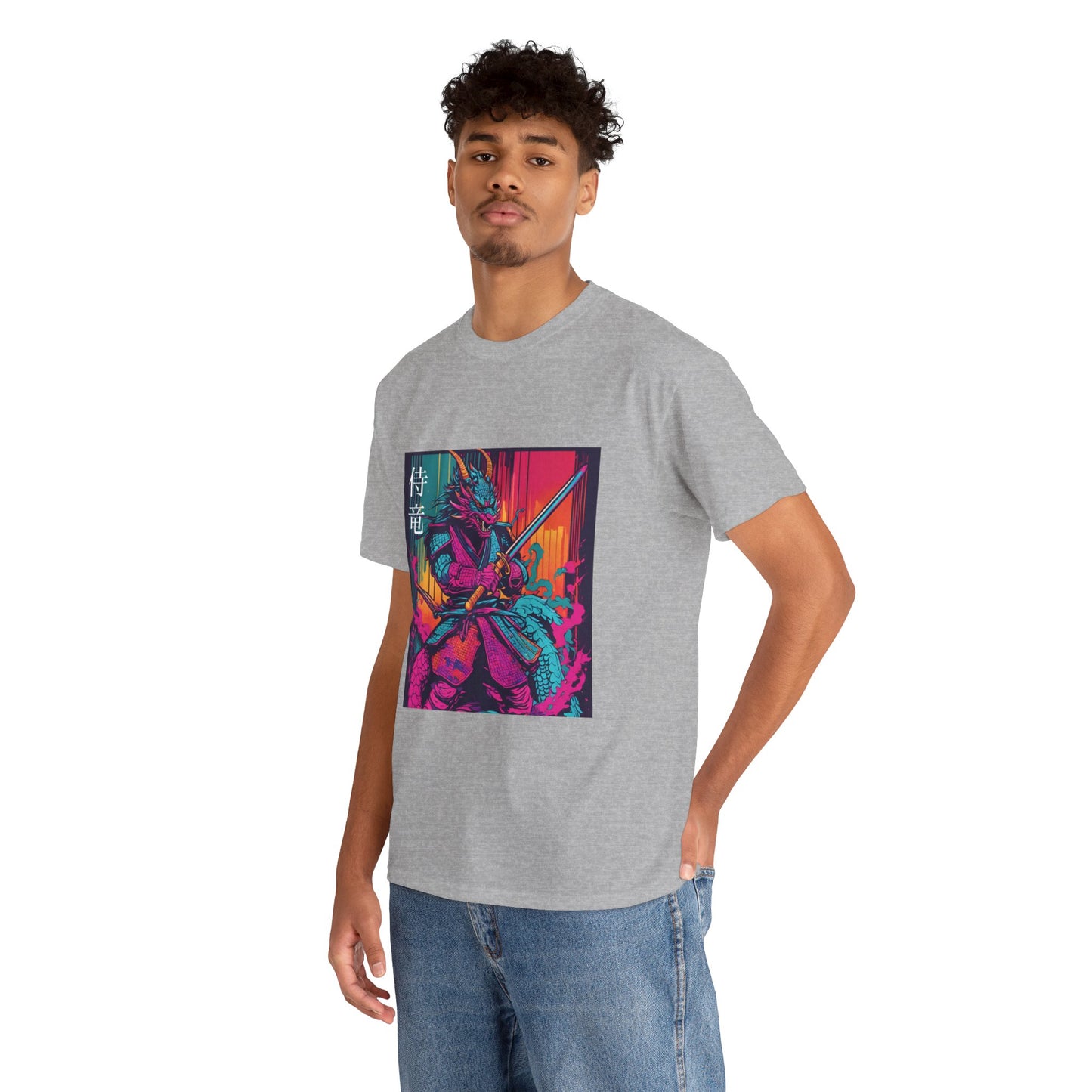 Dragon Samurai Pop Art - Flashlander Gym Shirt