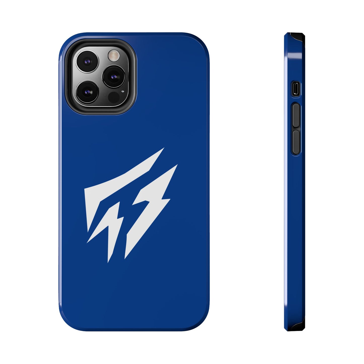 Flashlander Thunders Tough Phone Cases for all Iphone and Samsung Galaxy Dark Blue