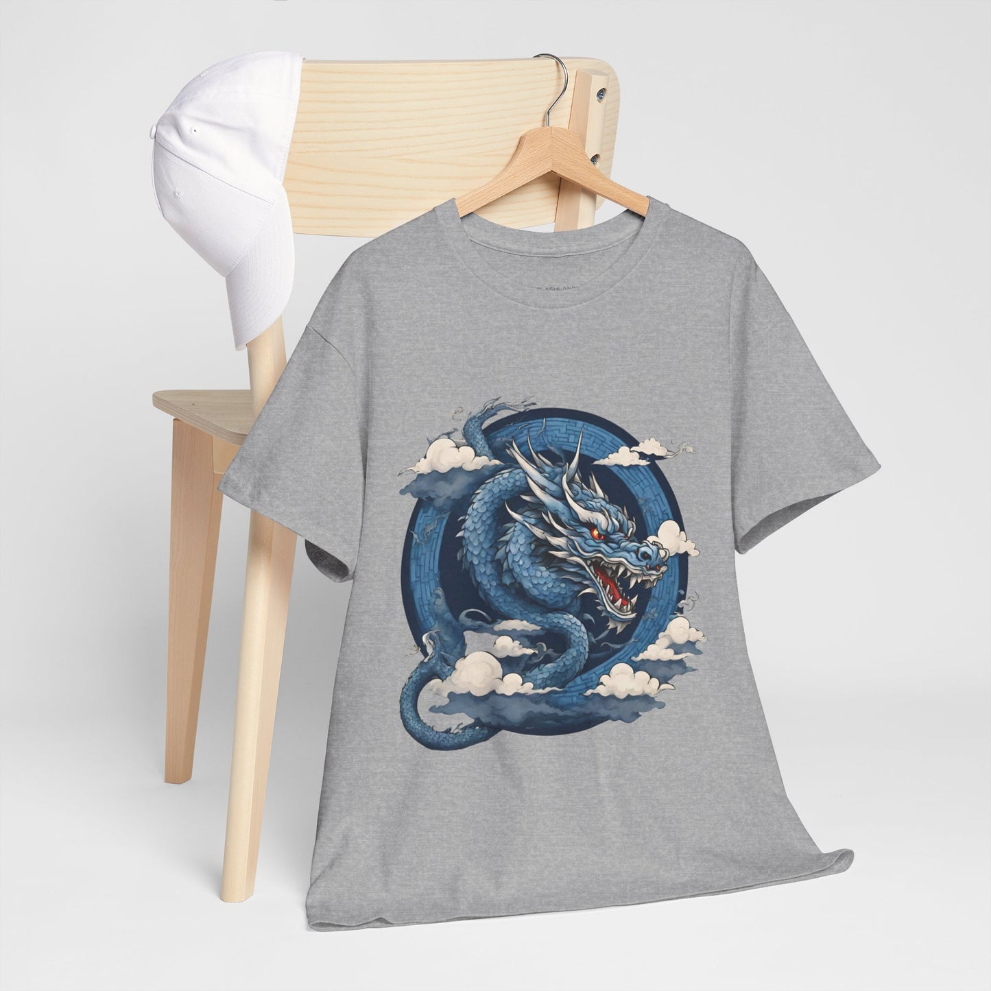 Dragon bleu japonais - T-shirt de sport Flashlander