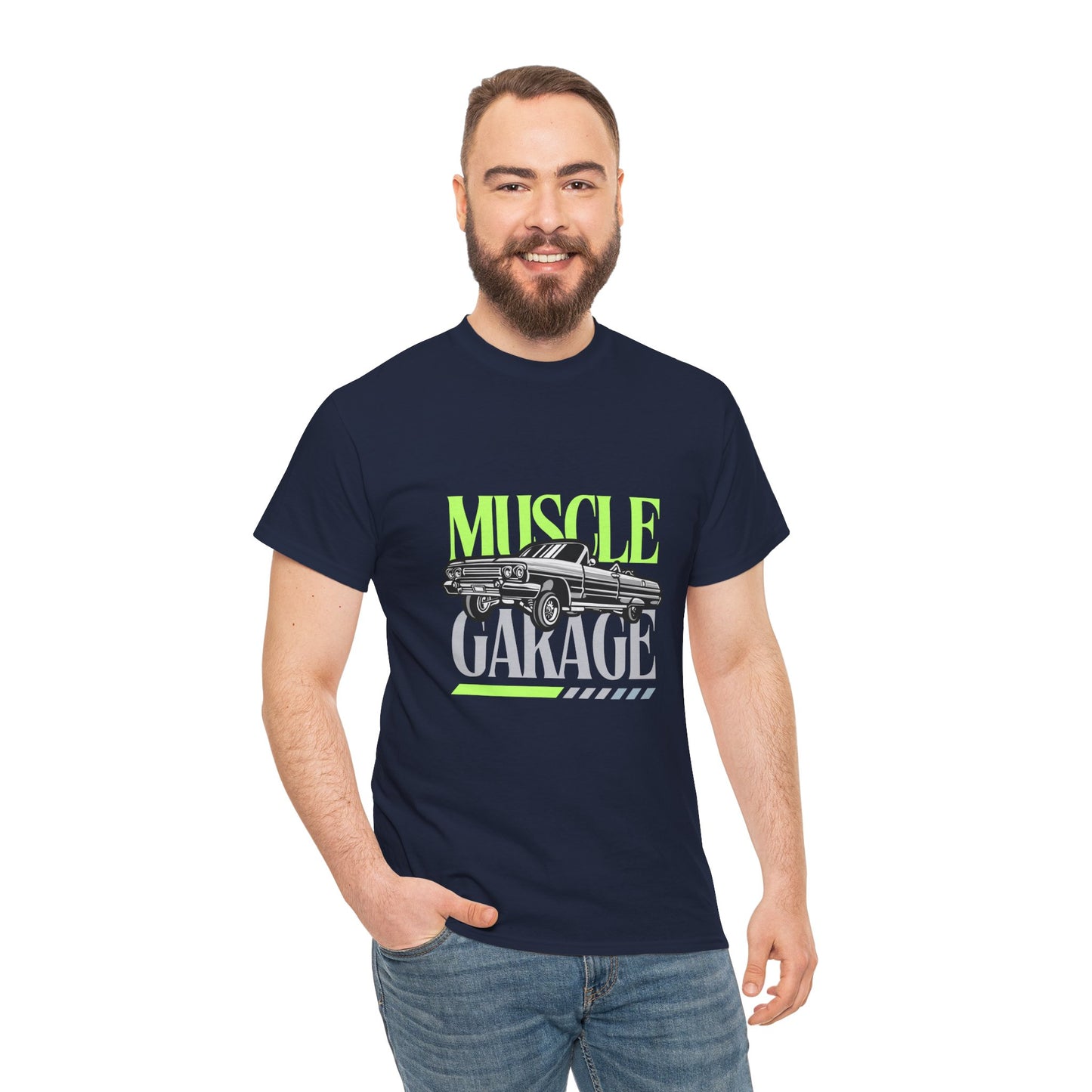 Vintage Car Muscle Garage - Flashlander Gym Shirt