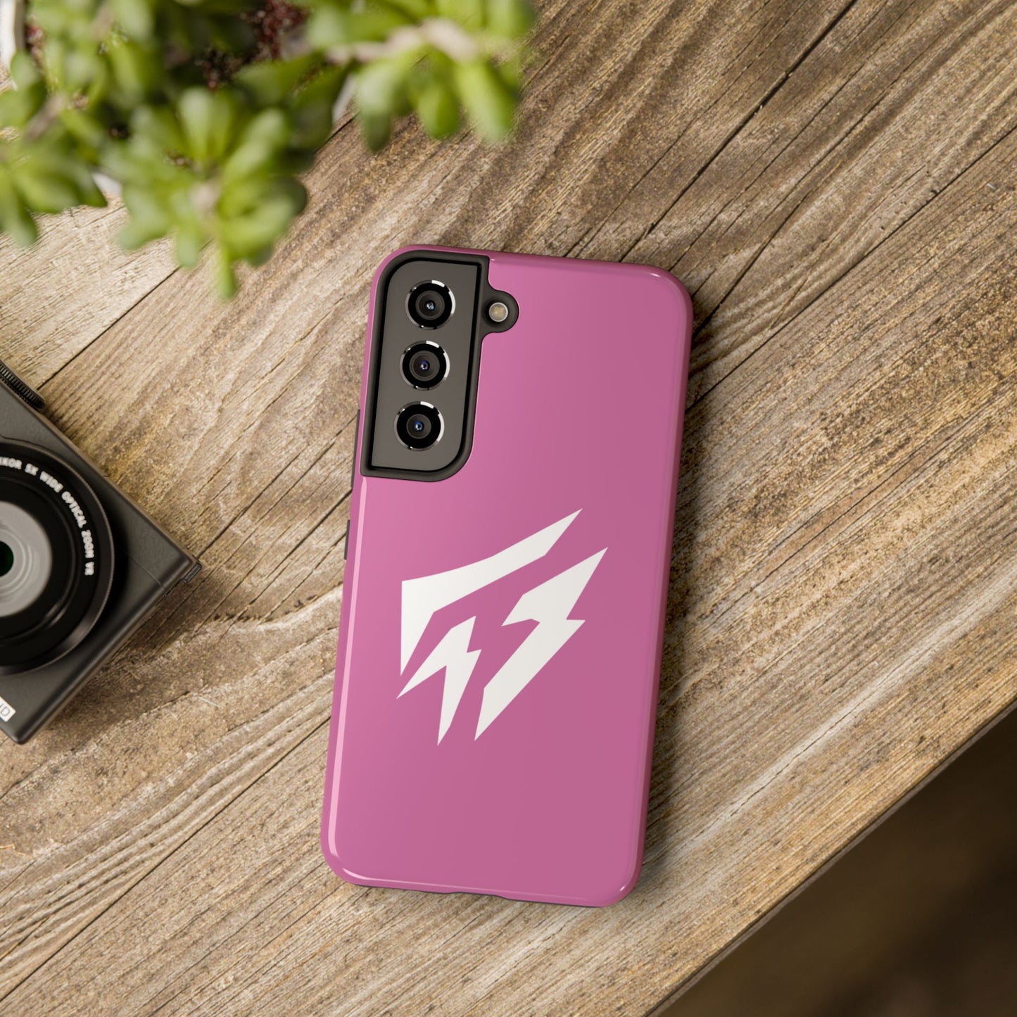 Flashlander Thunders Tough Phone Cases for all Iphone and Samsung Galaxy Light Pink