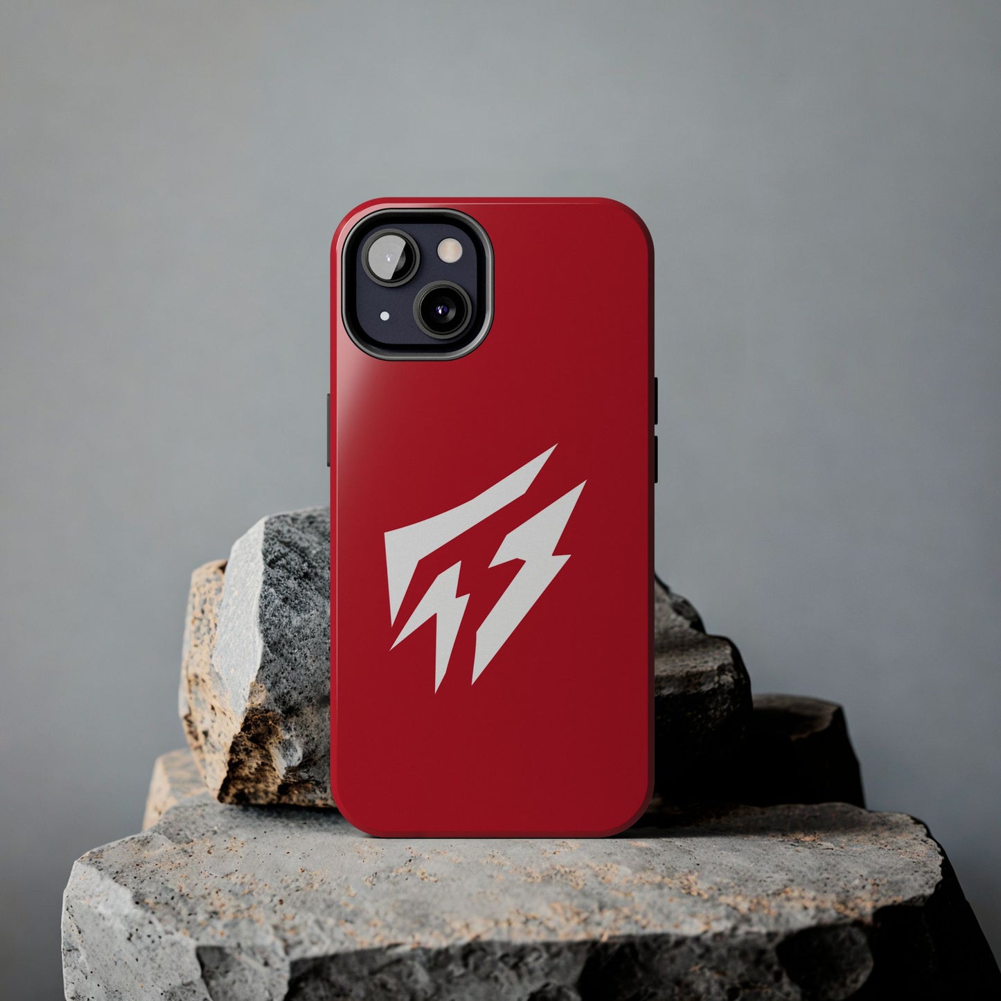 Flashlander Thunders Tough Phone Cases for all Iphone and Samsung Galaxy Dark Red