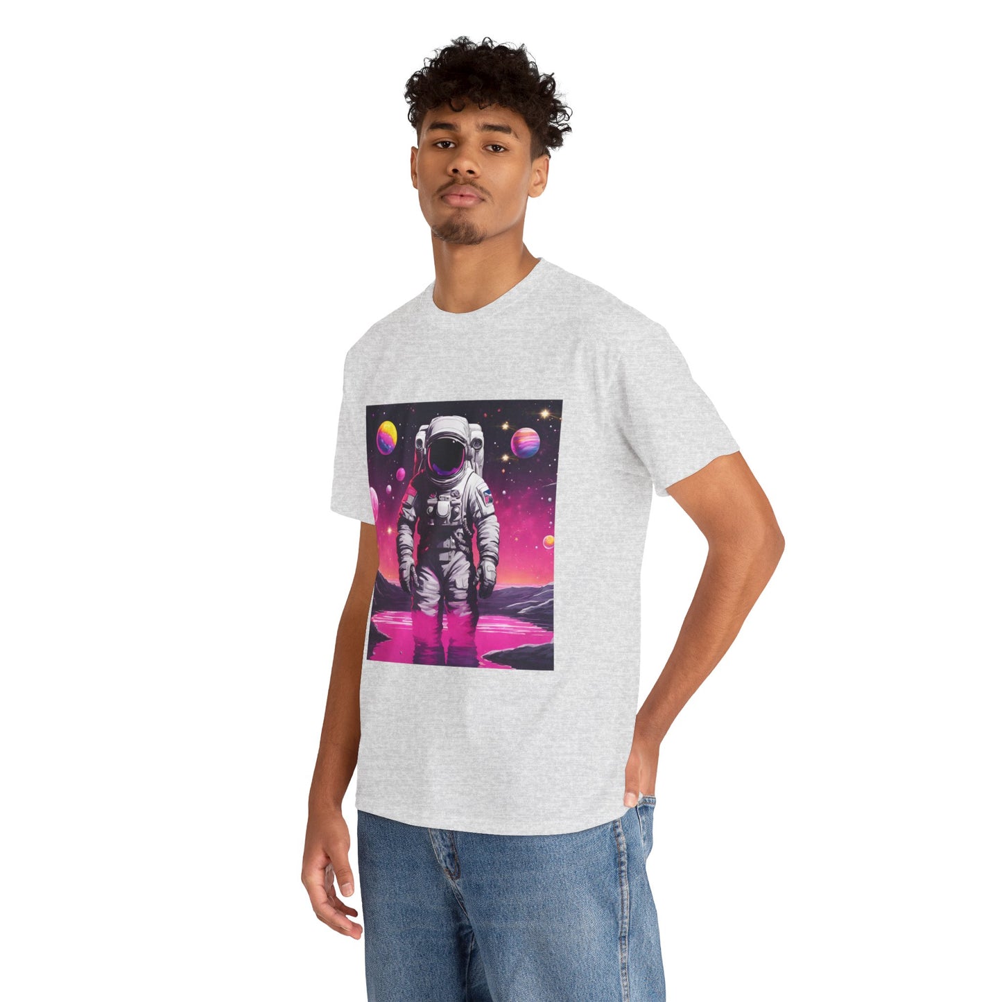 Astronaut Exploring New Worlds Flashlander Gym Shirt