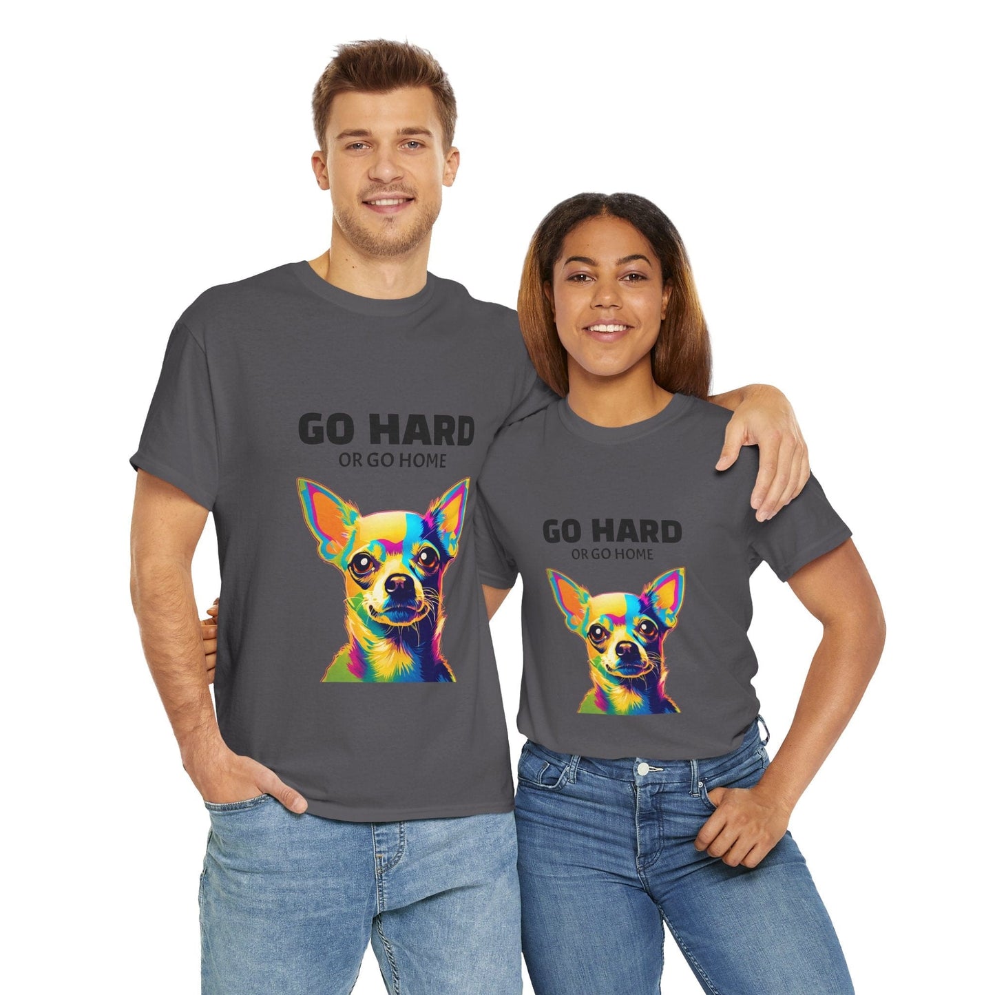 Chihuahua Dog Pop Art - Go Hard or Go Home Flashlander Gym Shirt