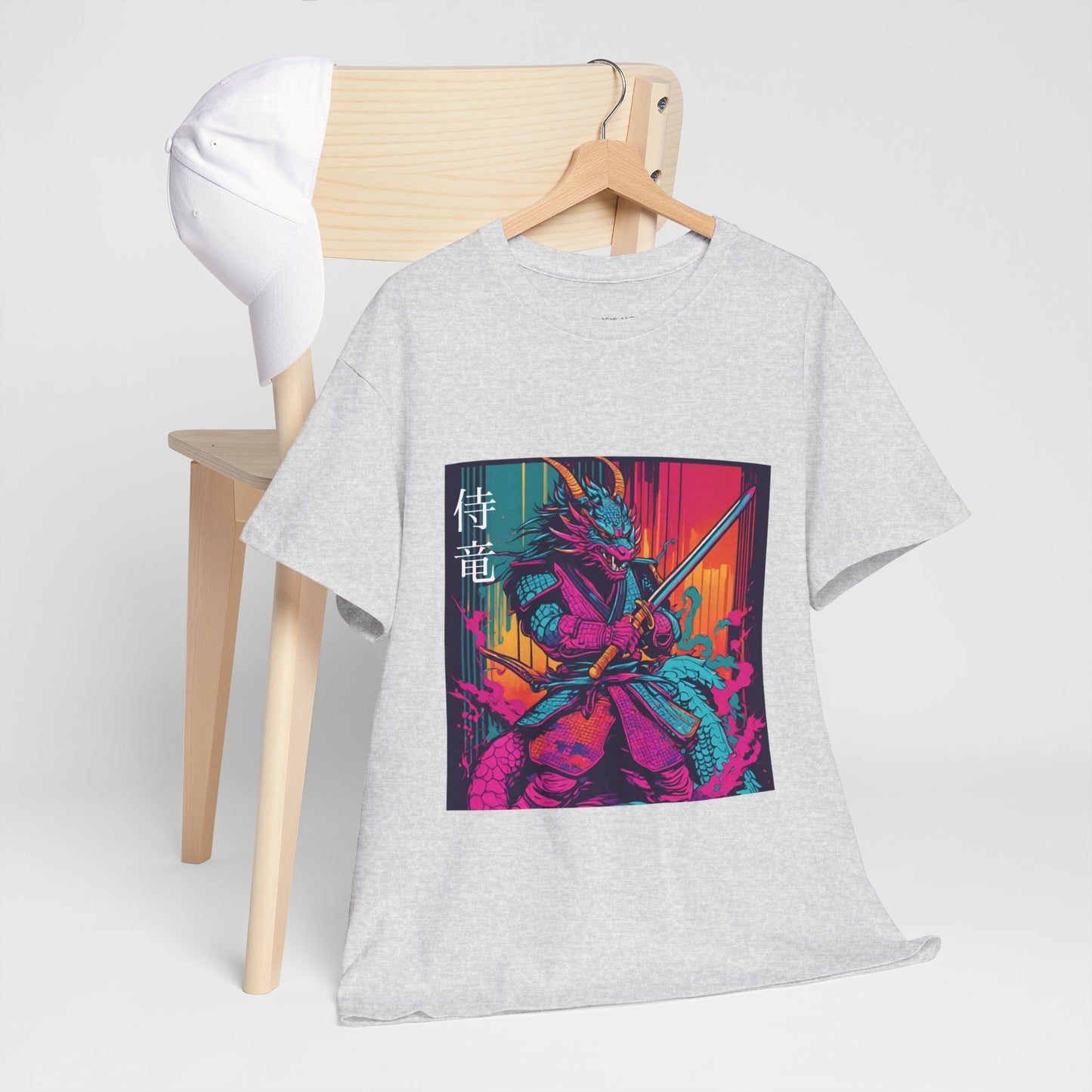 Dragon Samurai Pop Art - Flashlander Gym Shirt