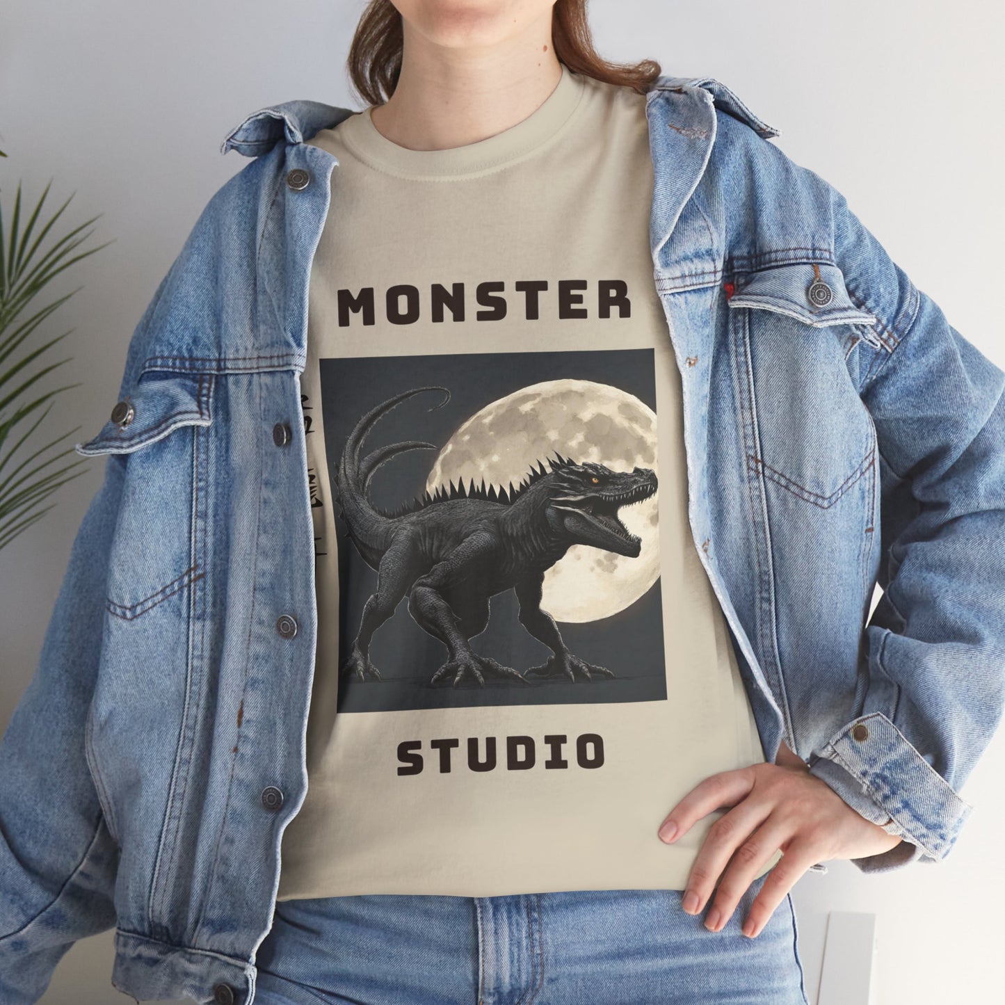 Vintage Monster Studio Japanese Custom Name - Flashlander Gym Shirt