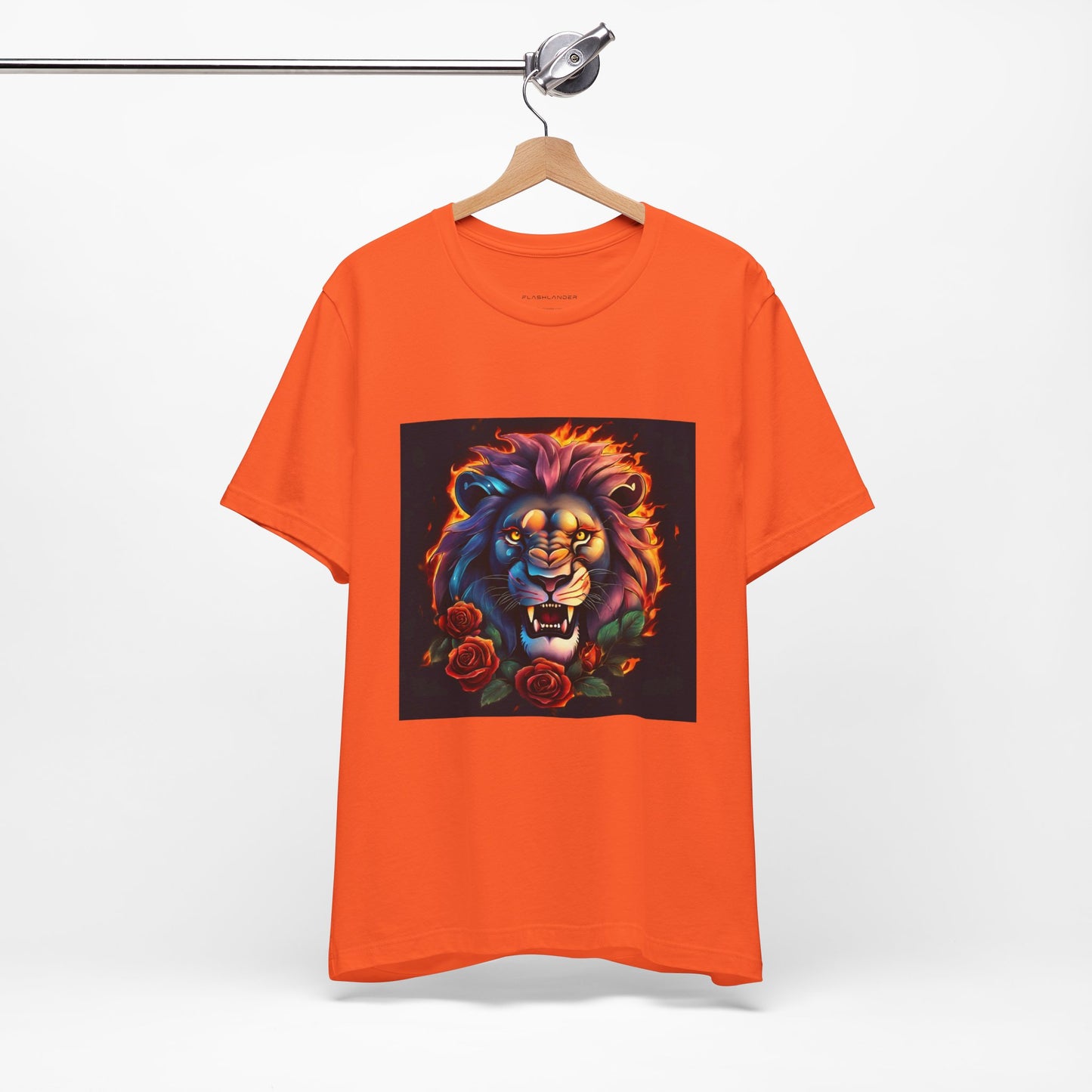 Brave Lion Flames Flashlander Gym Shirt