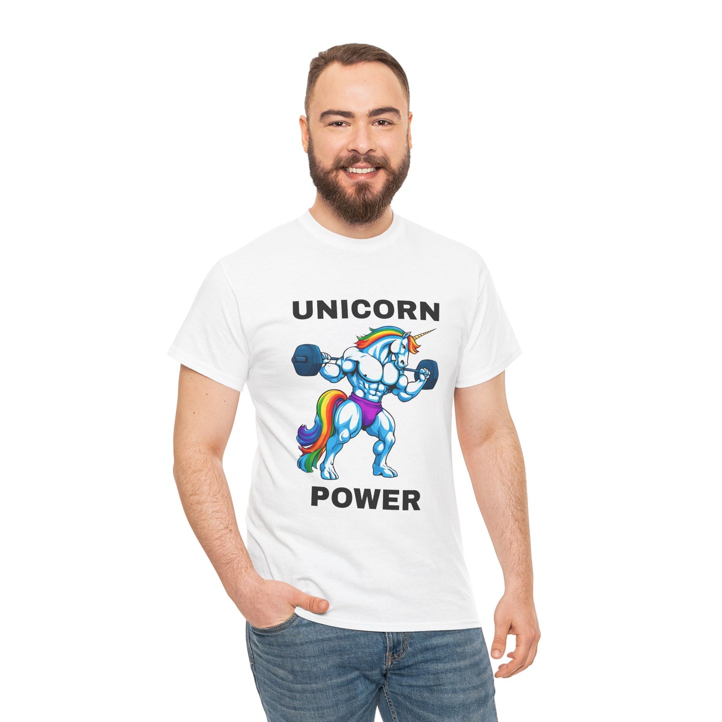 Muscle Unicorn Power  - Flashlander Gym Shirt