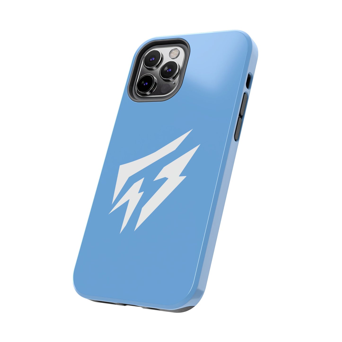 Flashlander Thunders Tough Phone Cases for all Iphone and Samsung Galaxy Light Blue