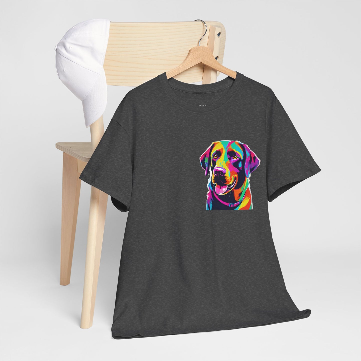 Pop Art Lab Dog in the Heart Flashlander Gym Shirt