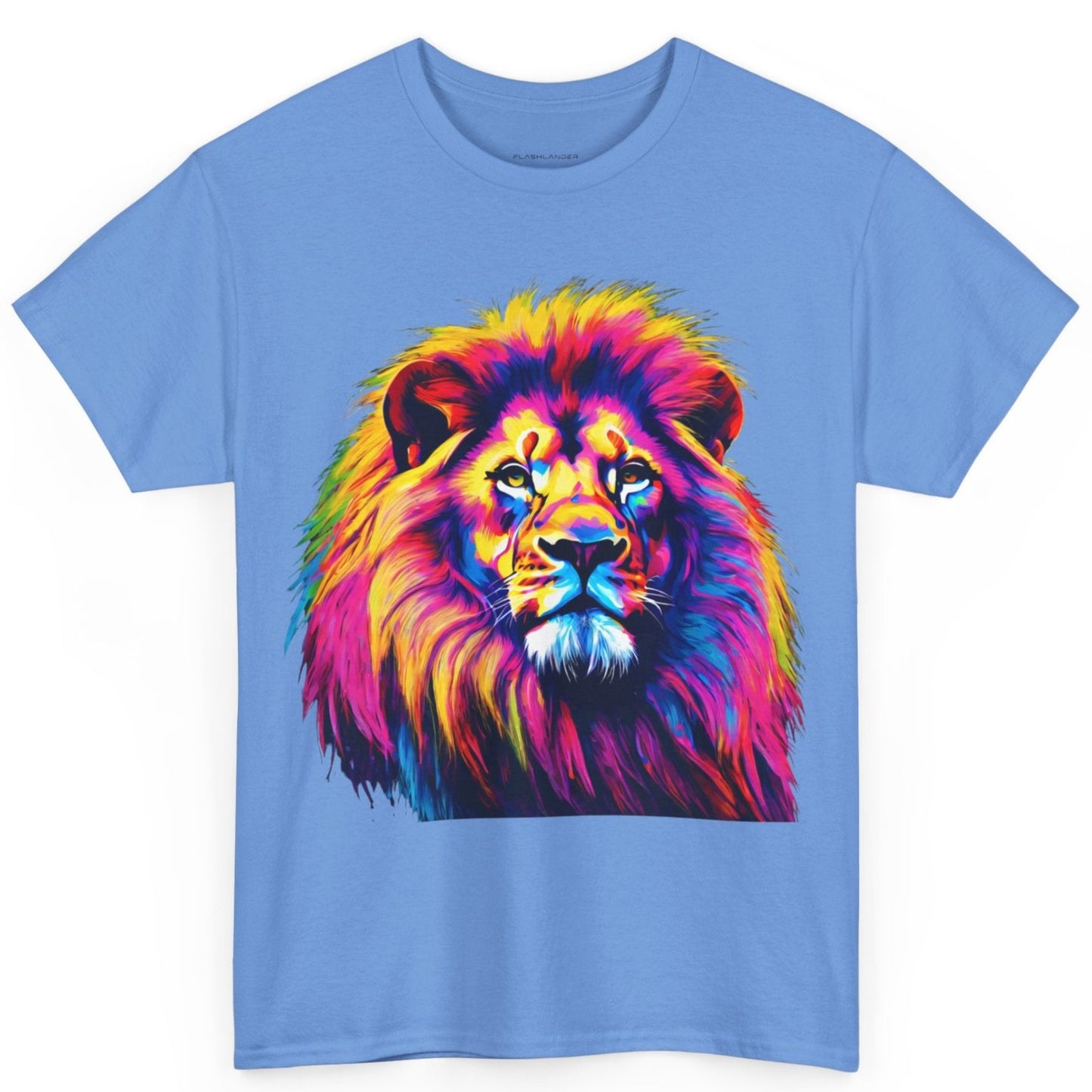 Lion Art Pop T-Shirt Flashlander