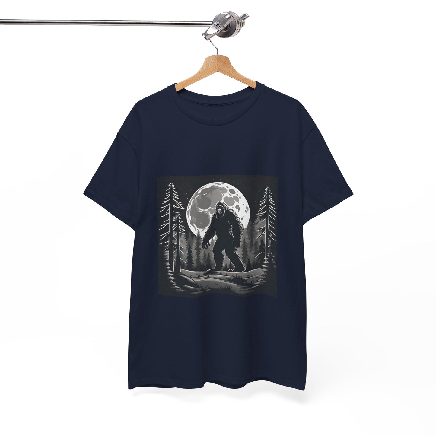 Camisa Bigfoot, camisa Sasquatch, camisa divertida Bigfoot, camisa de senderismo, camisa Yeti, camisa frescaUnisex camiseta de algodón pesado Flashlander