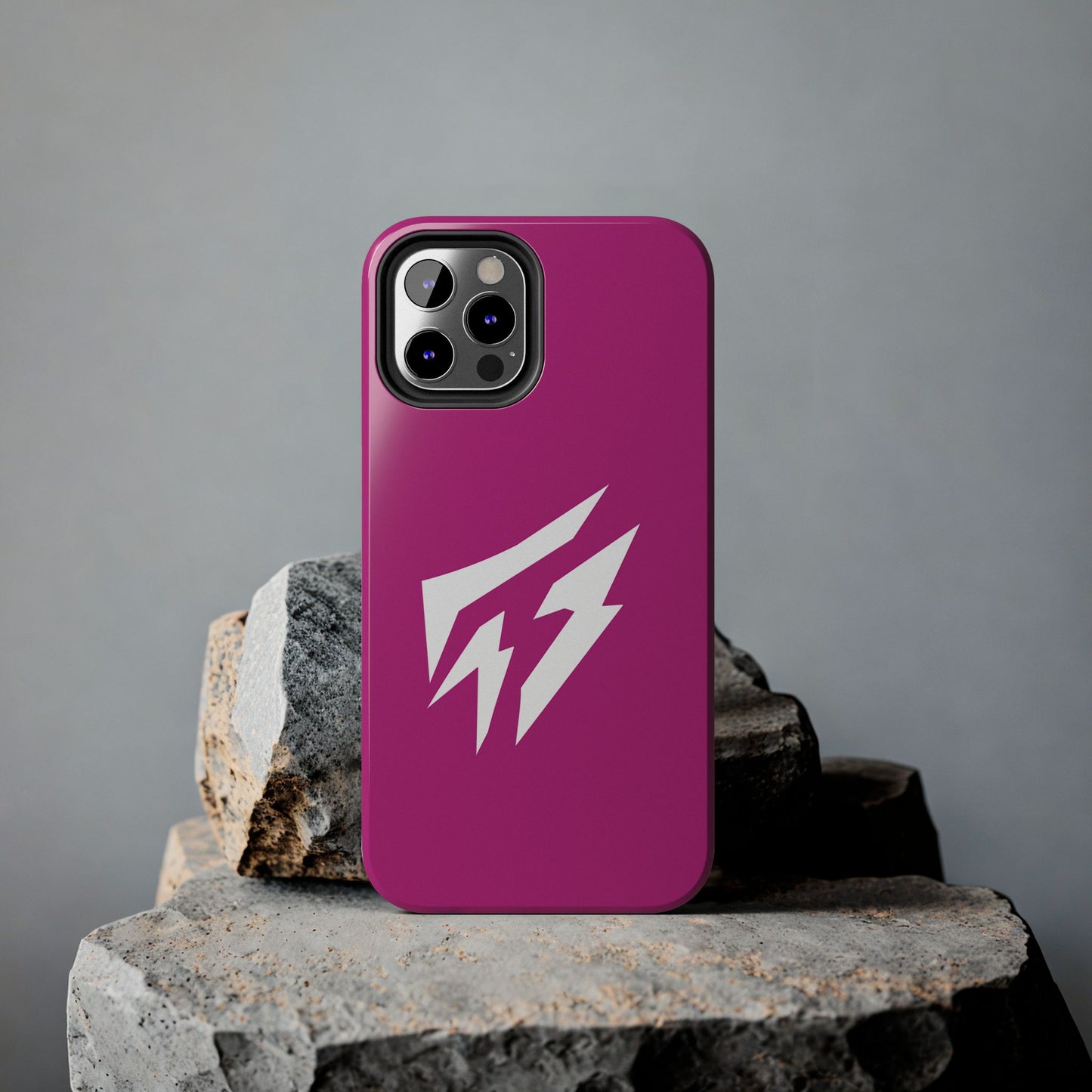 Flashlander Thunders Tough Phone Cases for all Iphone and Samsung Galaxy Dark Pink