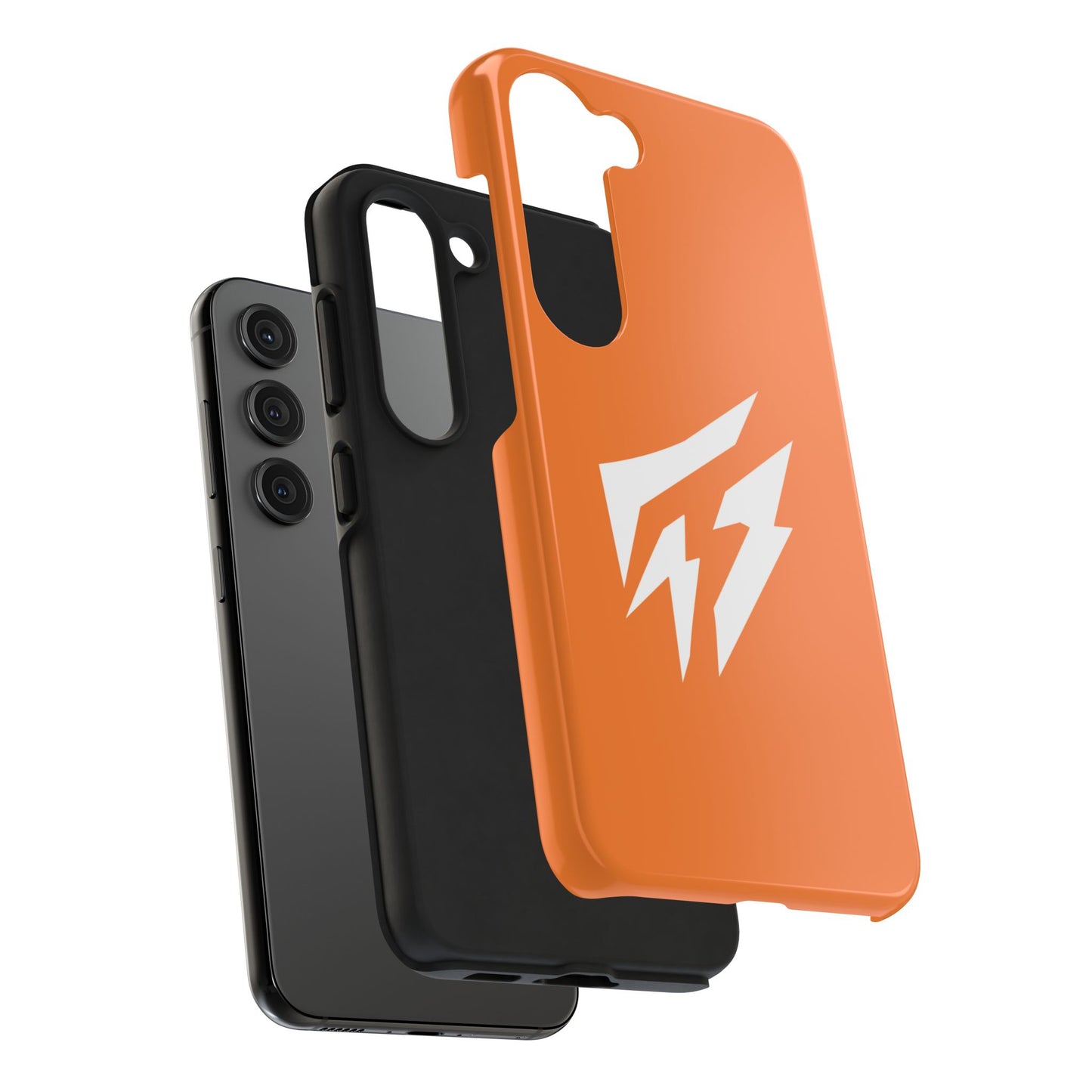 Flashlander Thunders Tough Phone Cases for all Iphone and Samsung Galaxy Crusta Orange