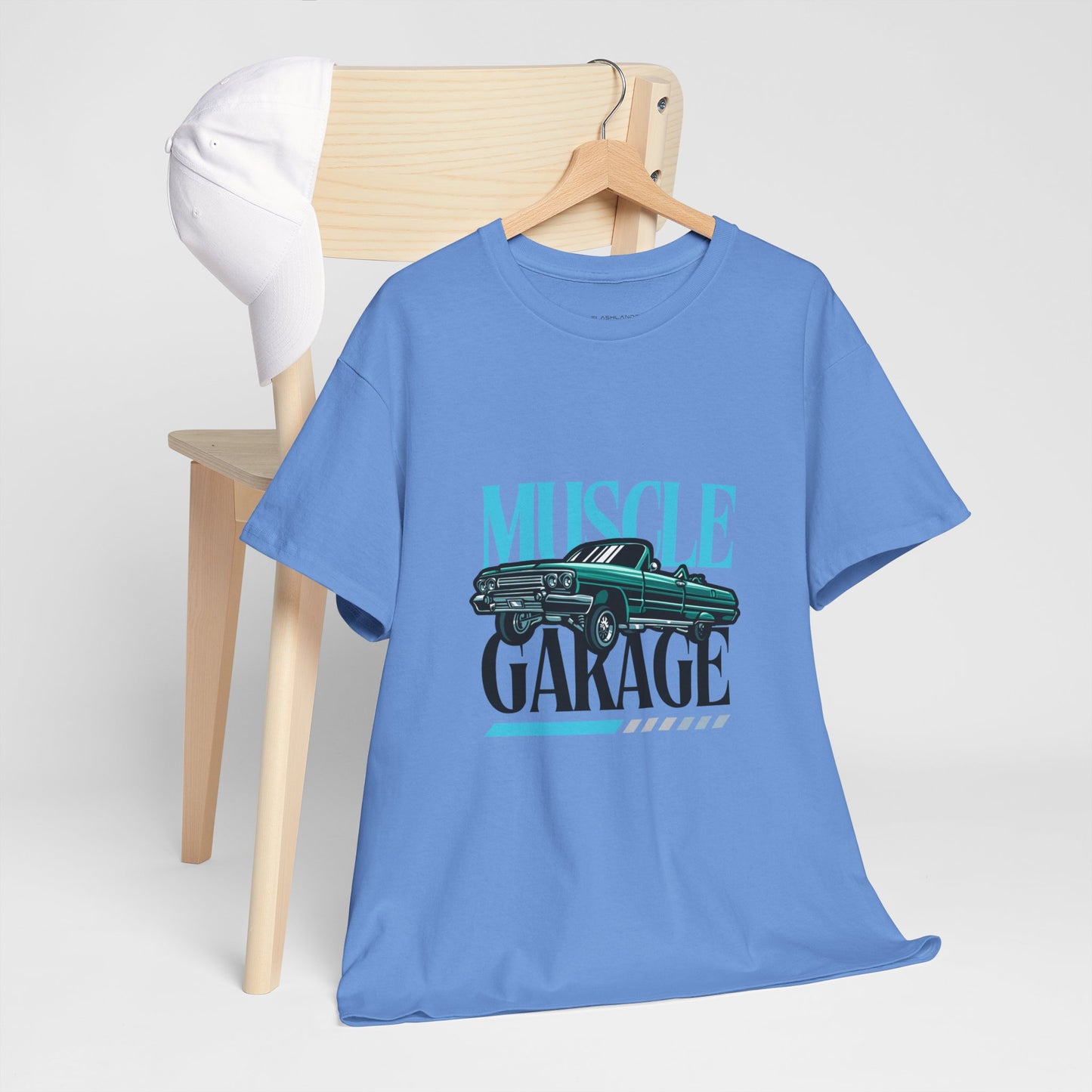 Garage de voitures vintage Muscle - T-shirt de sport Flashlander