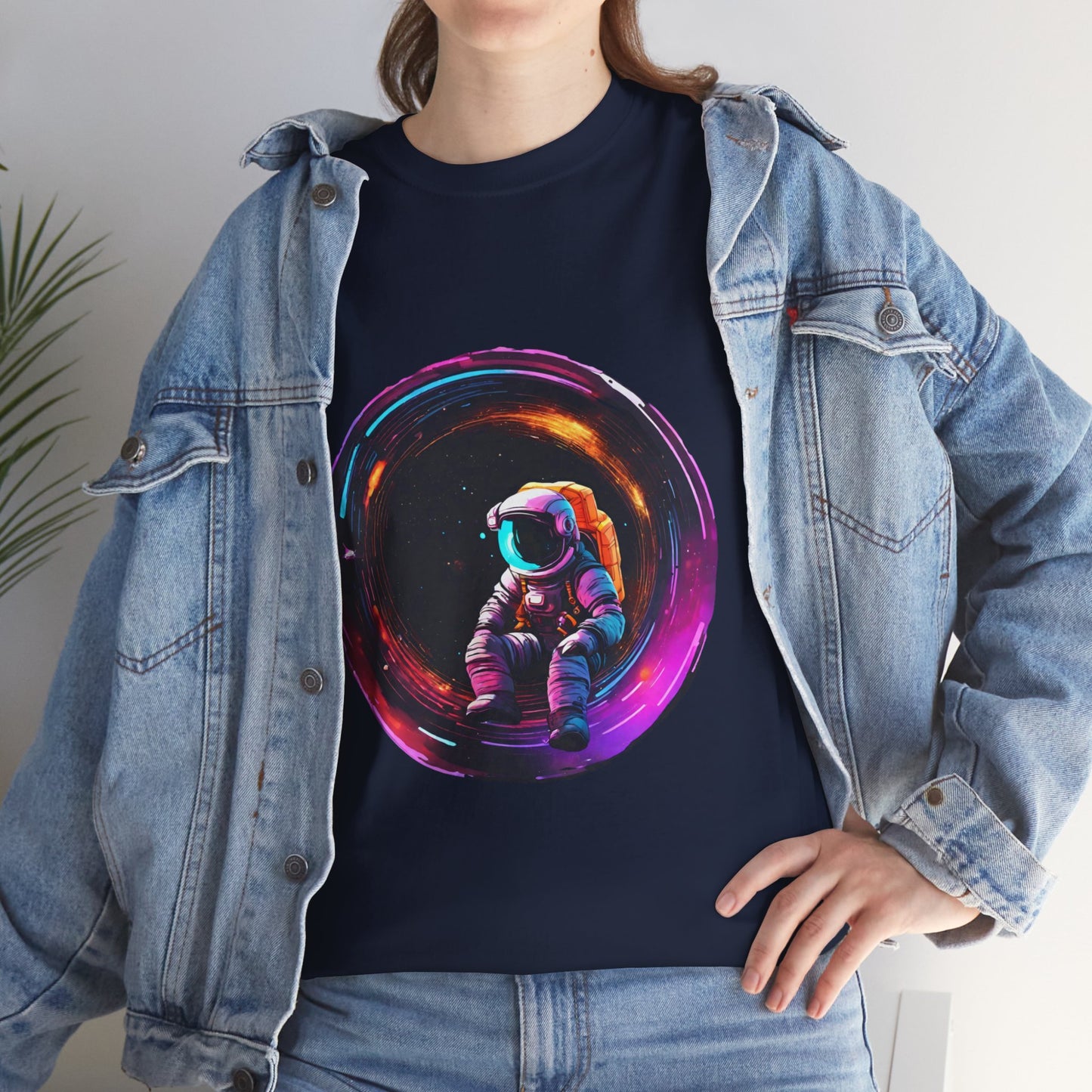 Astronaut's Black Hole Flashlander Gym Shirt