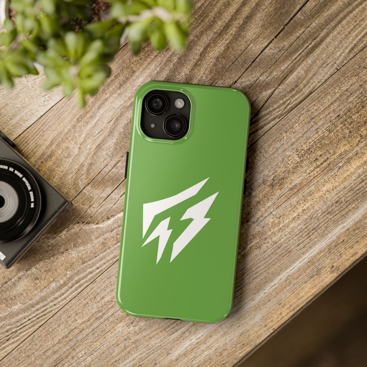 Flashlander Thunders Tough Phone Cases for all Iphone and Samsung Galaxy Green