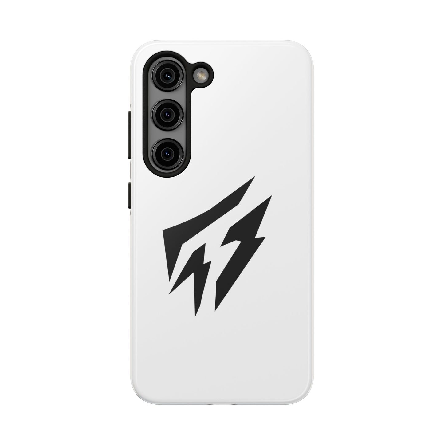 Flashlander Thunders Tough Phone Cases for all Iphone and Samsung Galaxy White