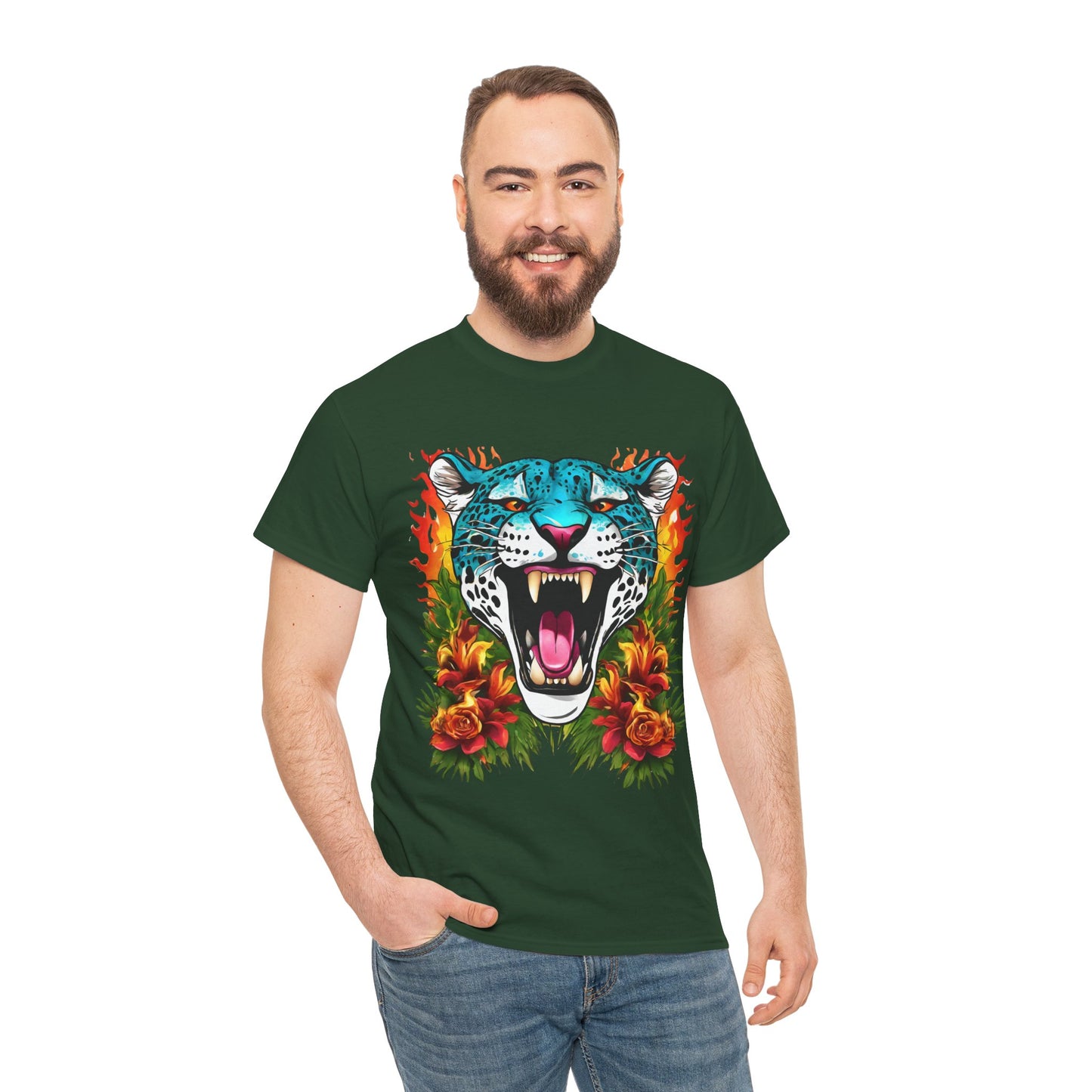 Vintage Jaguar Tattoo - Flashlander Gym Shirt