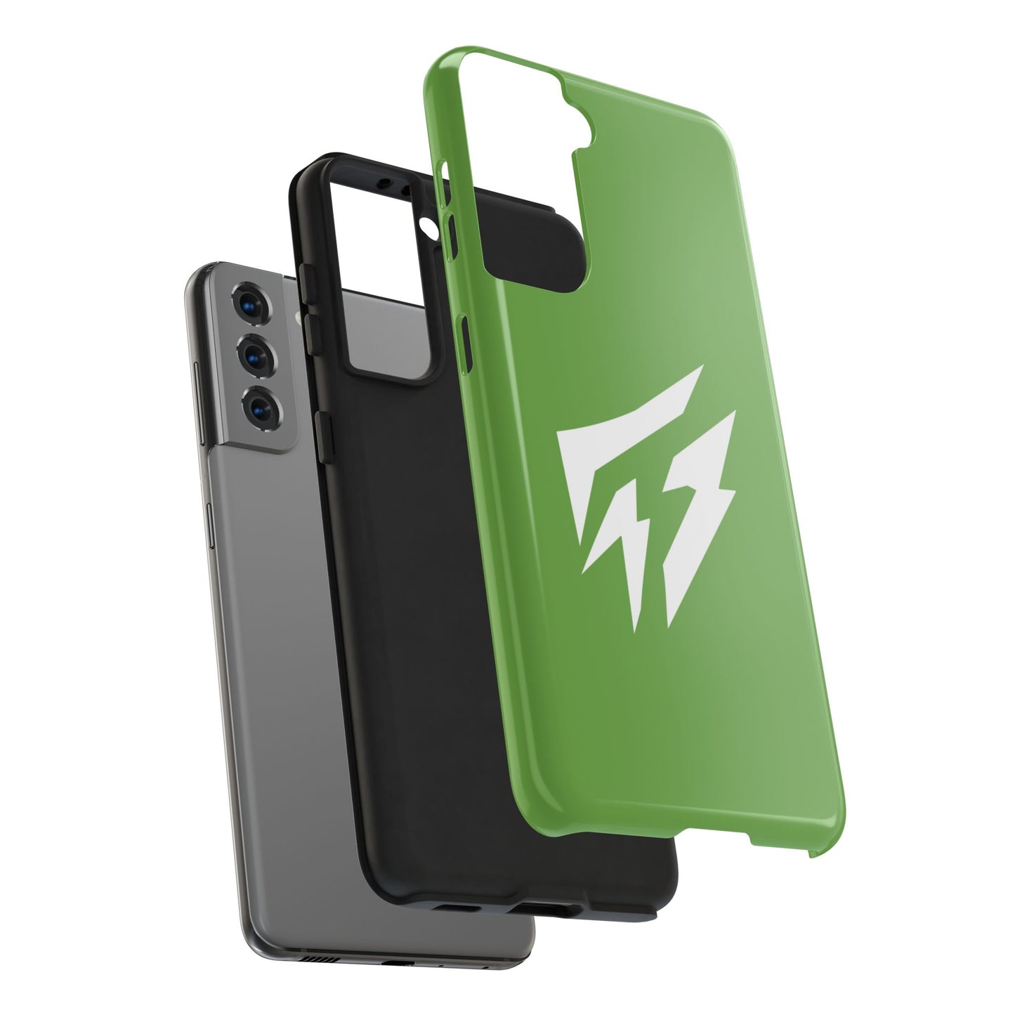 Flashlander Thunders Tough Phone Cases for all Iphone and Samsung Galaxy Green