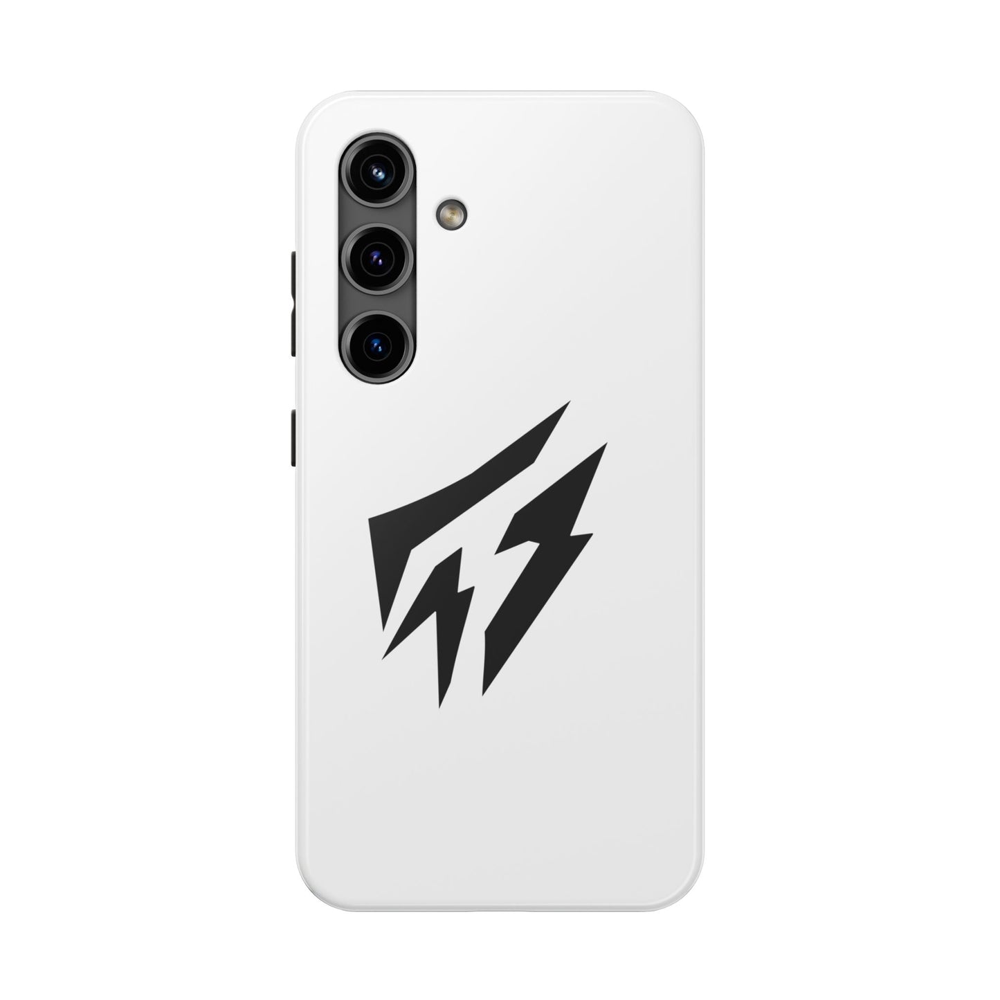 Flashlander Thunders Tough Phone Cases for all Iphone and Samsung Galaxy White