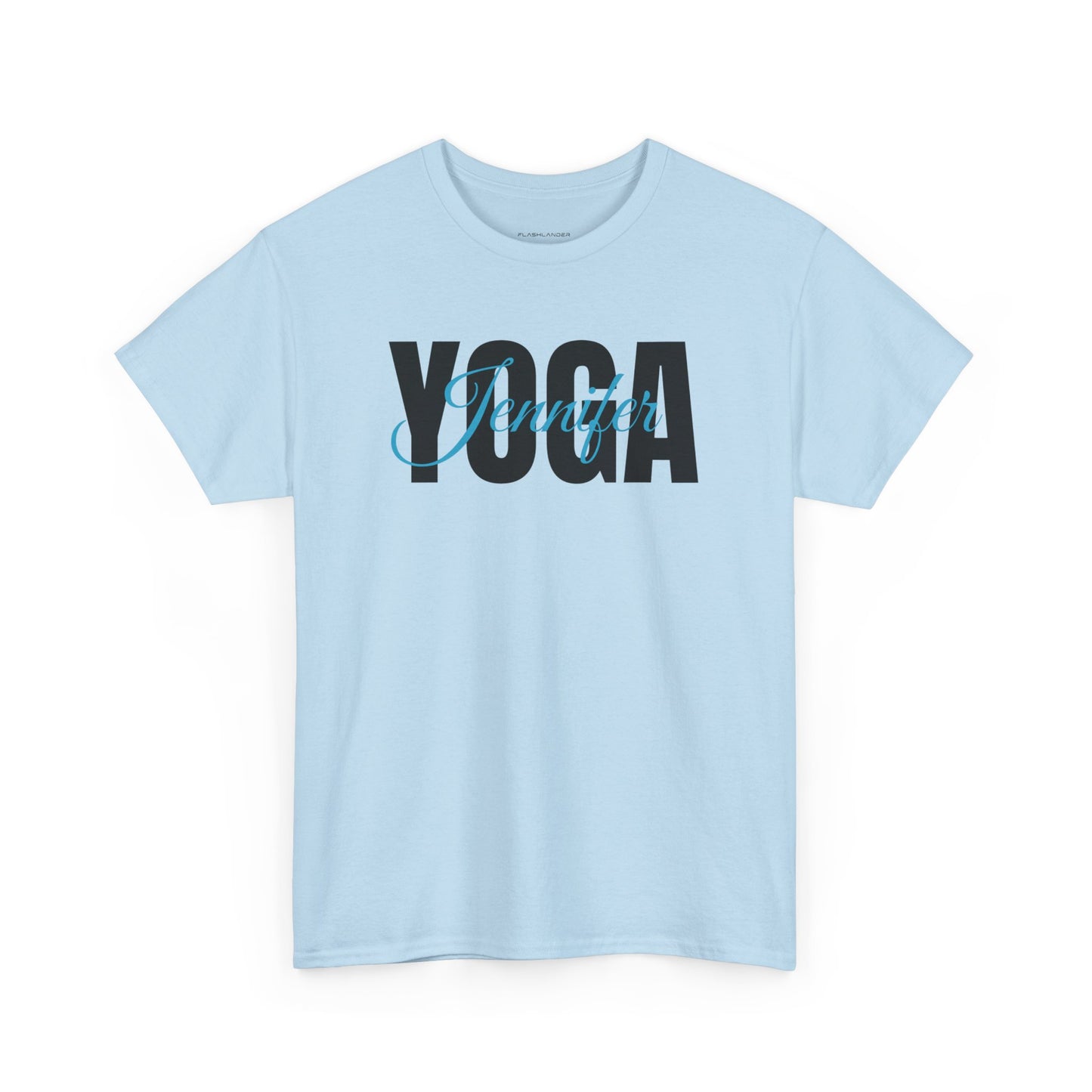 Personalized Yoga Shirt with Custom Name - Flashlander Gym Tee