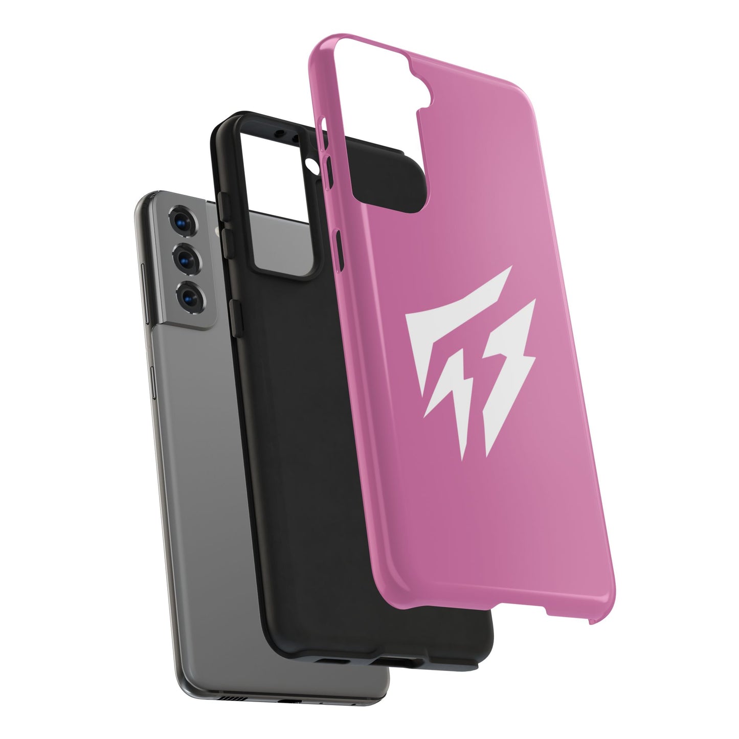 Flashlander Thunders Tough Phone Cases for all Iphone and Samsung Galaxy Light Pink