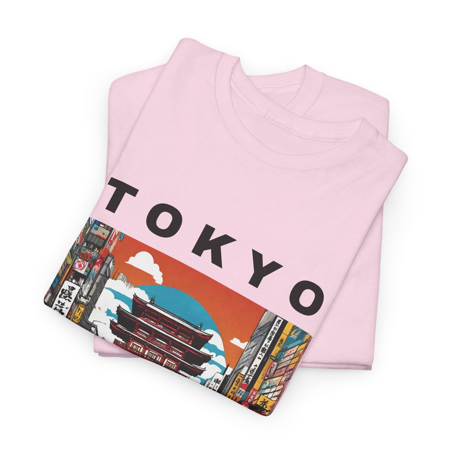 Tokyo Vintage Street Art Pop - Flashlander Gym Shirt