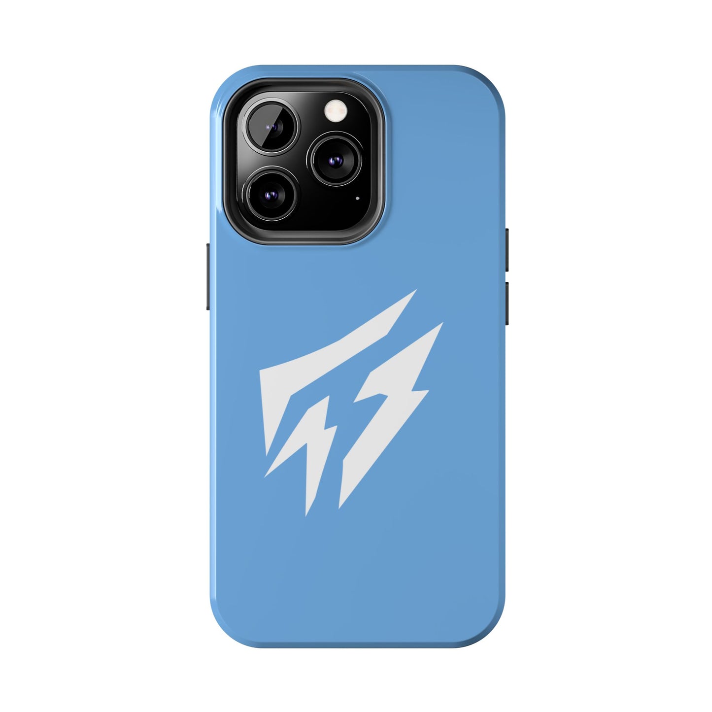 Flashlander Thunders Tough Phone Cases for all Iphone and Samsung Galaxy Light Blue