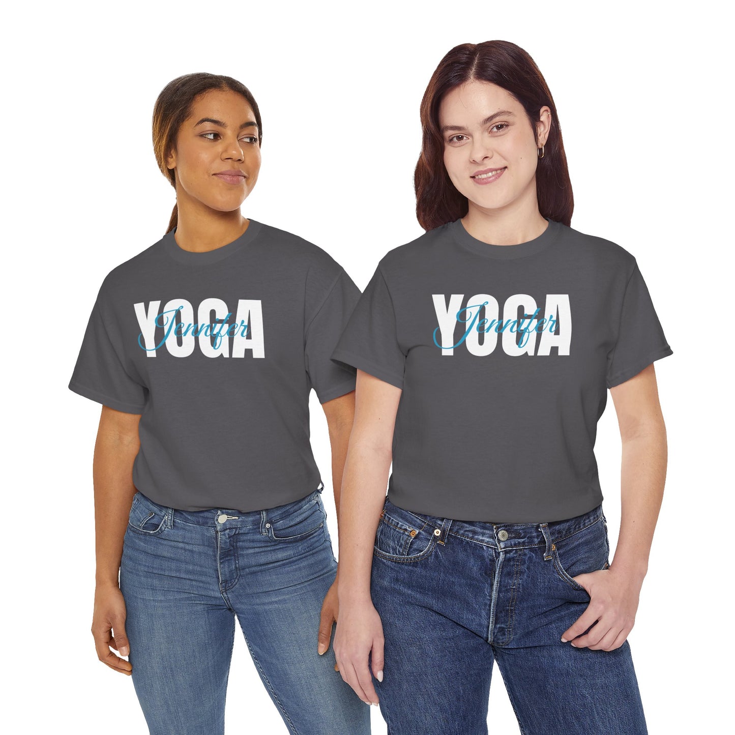 Personalized Yoga Shirt with Custom Name - Flashlander Gym Tee